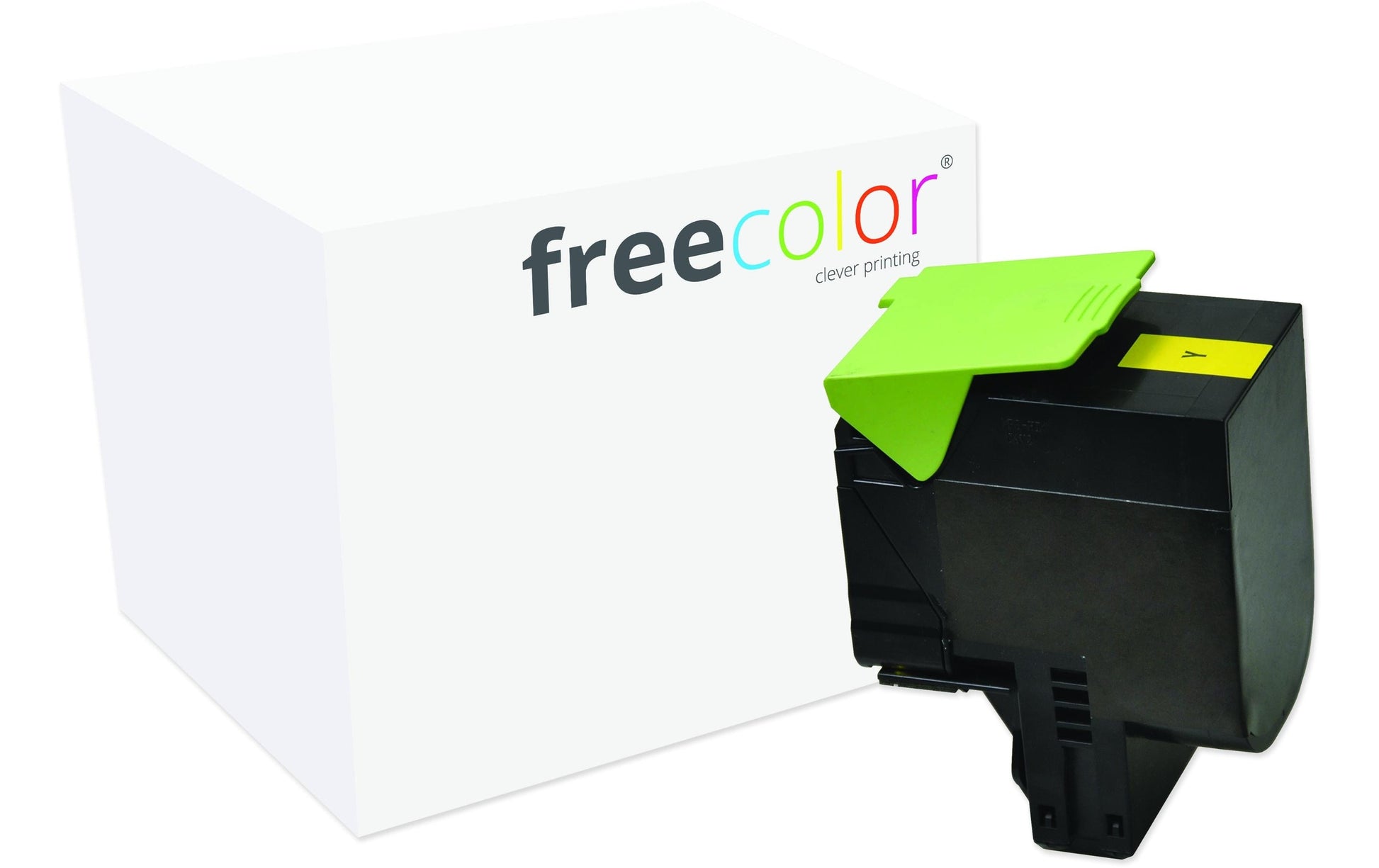 Freecolor Toner 70C2HY0 – Gelb, 3000 Seiten – für Lexmark CS310/CS410/CS510