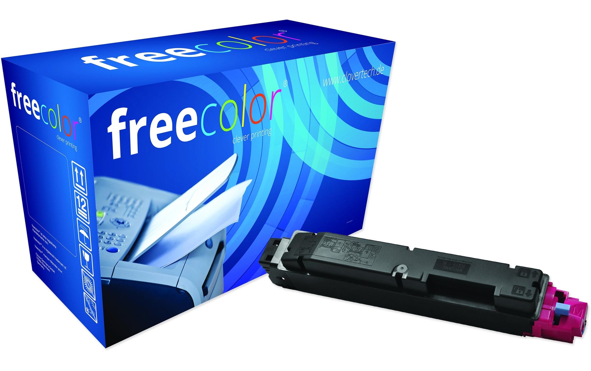 Freecolor Free Color – Toner TK-5140 – Magenta, 5000 Seiten – für Kyocera ECOSYS M 6030/6530/P 6130