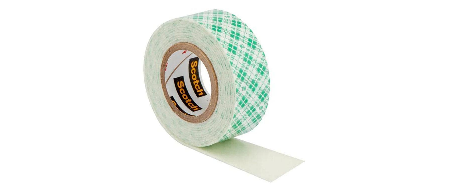 3M Montageband – 19 mm × 1,5 m, weiss, für z. B. Glas/Metall/Holz, Innen & Aussen