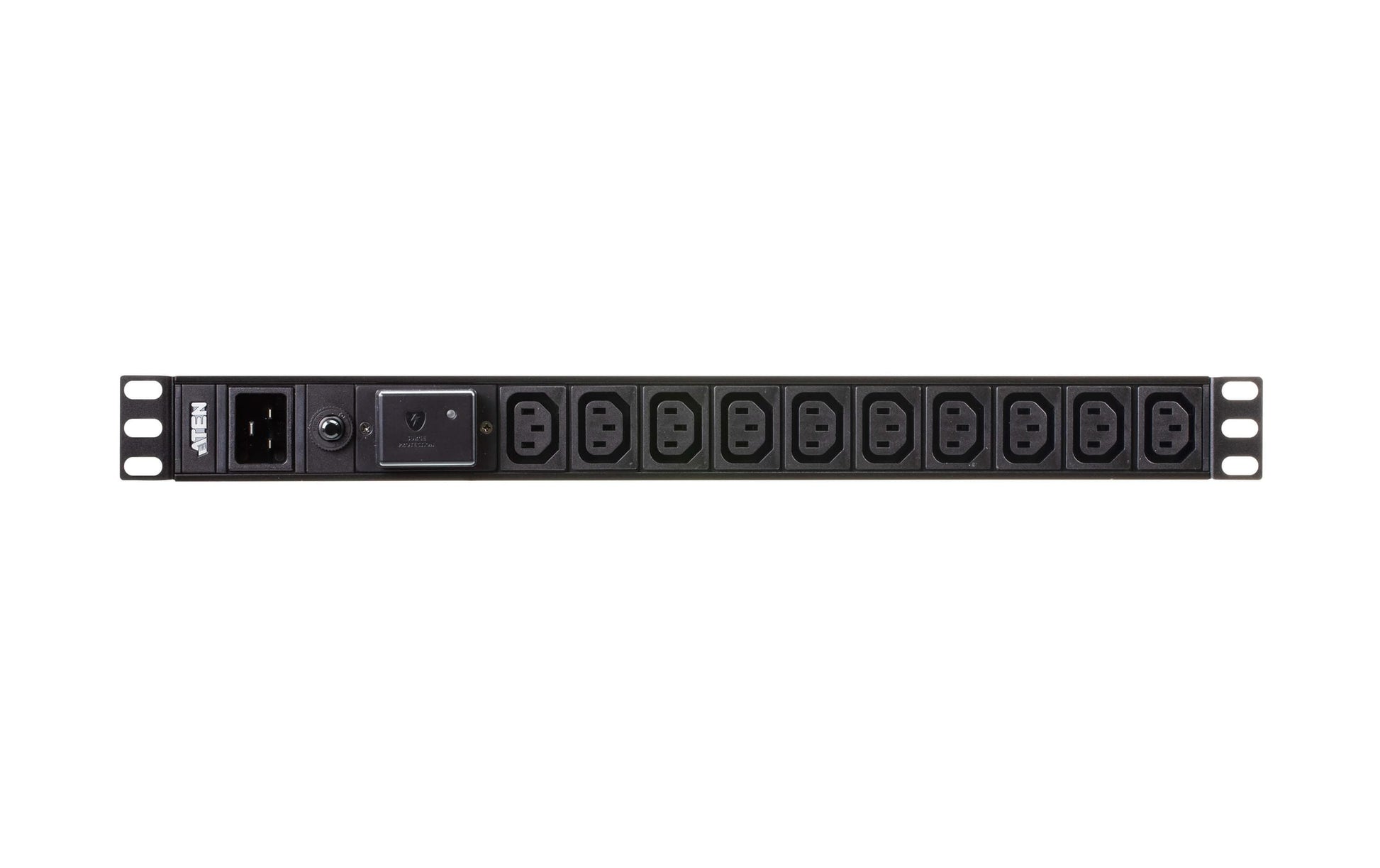 ATEN PE0218SG – Rack-PDU Basic, 18× IEC (C13/C19), 16 A, 3,8 kW, 1U horizontal