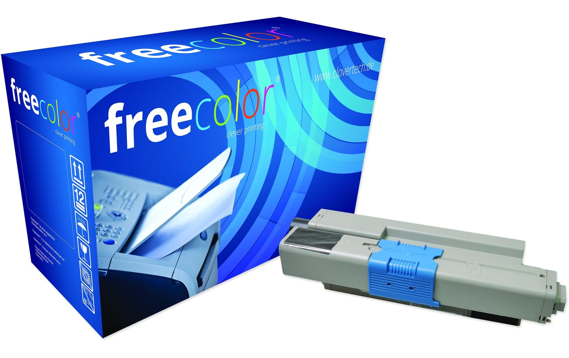 Freecolor OC301K-FRC (44973536) Schwarz Toner – Kompatibel – 2'200 Seiten – für OKI C 301/C 321/MC 332
