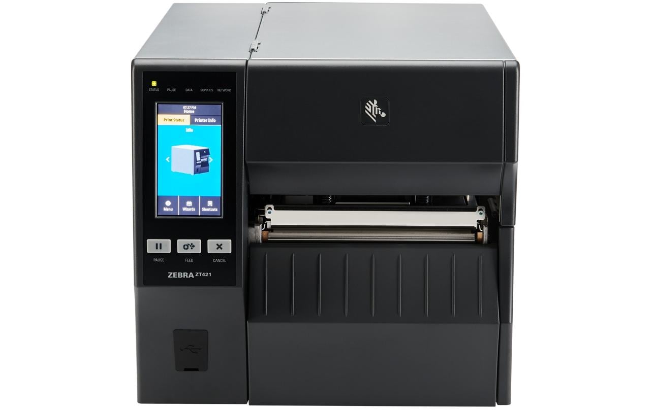 Zebra ZT42163-T2 – Etikettendrucker, Thermotransfer, Touchscreen, RS-232, 300 dpi, 305 mm/s