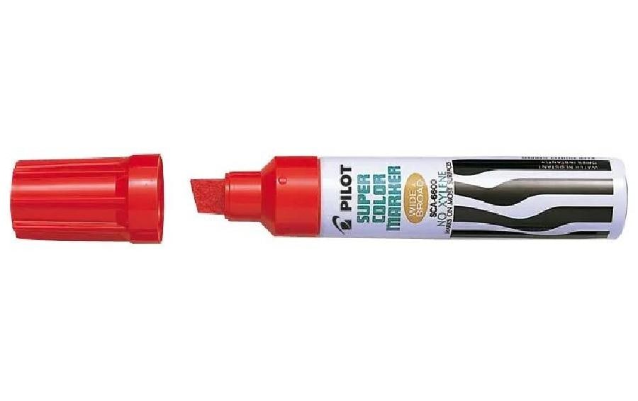 Pilot Permanent Marker – rot