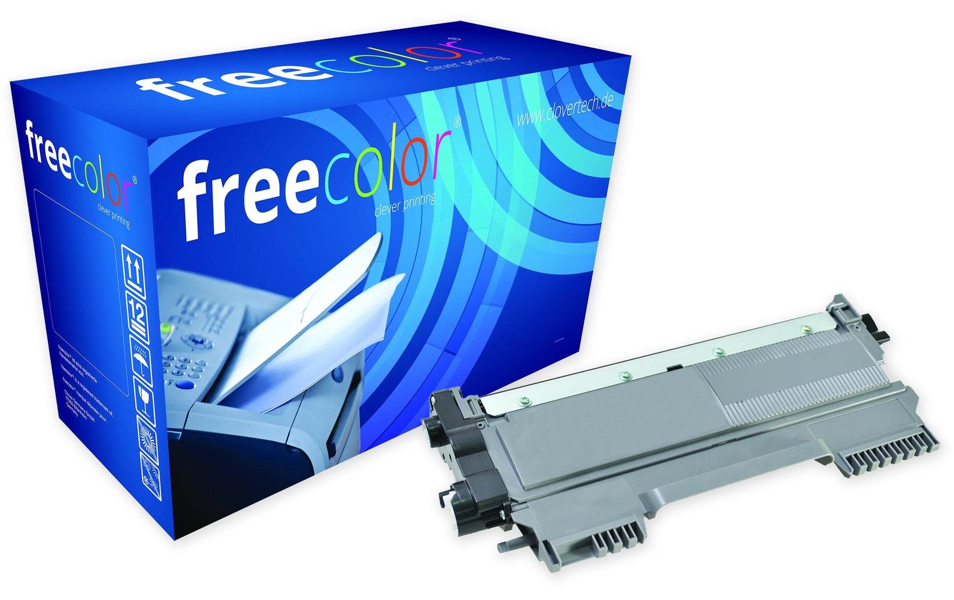 Freecolor TN-2220 Schwarz Toner – Kompatibel – 2'600 Seiten – für Brother DCP-7060 D/DCP-7065 DN und andere
