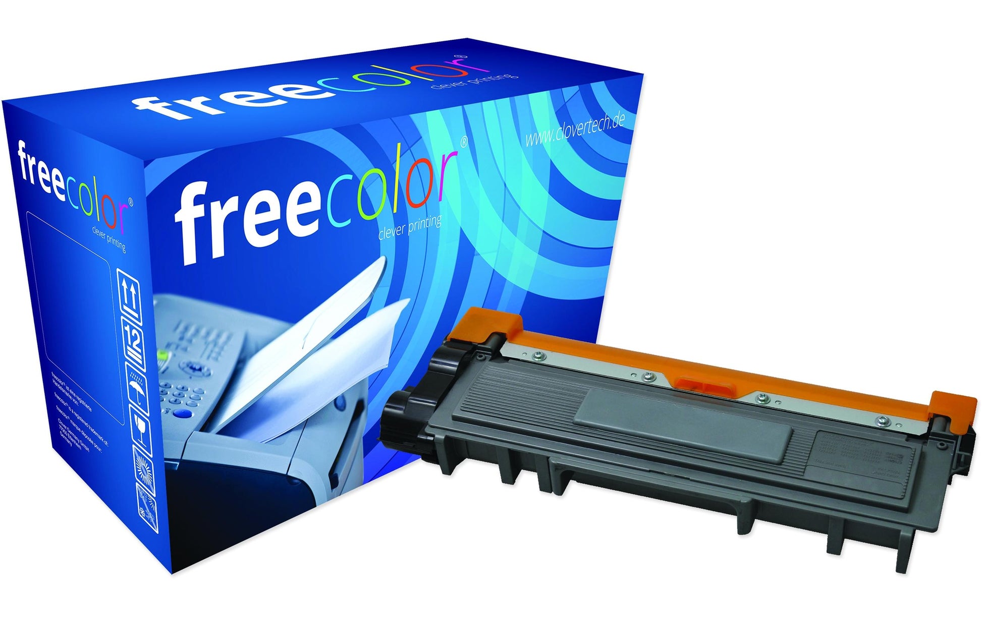 Freecolor Toner TN2310 – schwarz, 1200 Seiten – für Brother DCP-L 2500 D/DCP-L 2520 DW/DCP-L 2540 DN und andere