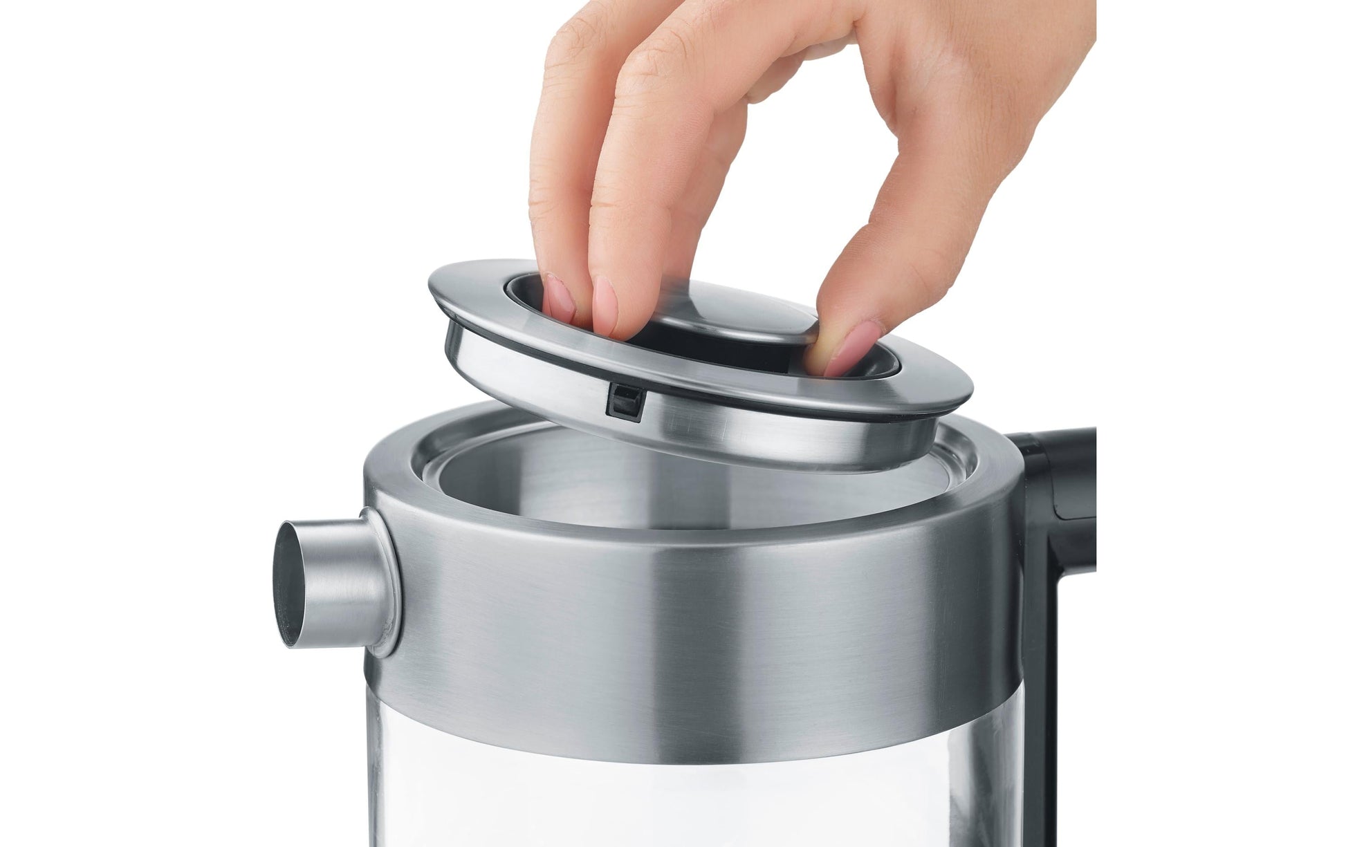 Graef Wasserkocher – 1 l, Warmhaltefunktion, Glas, WK350