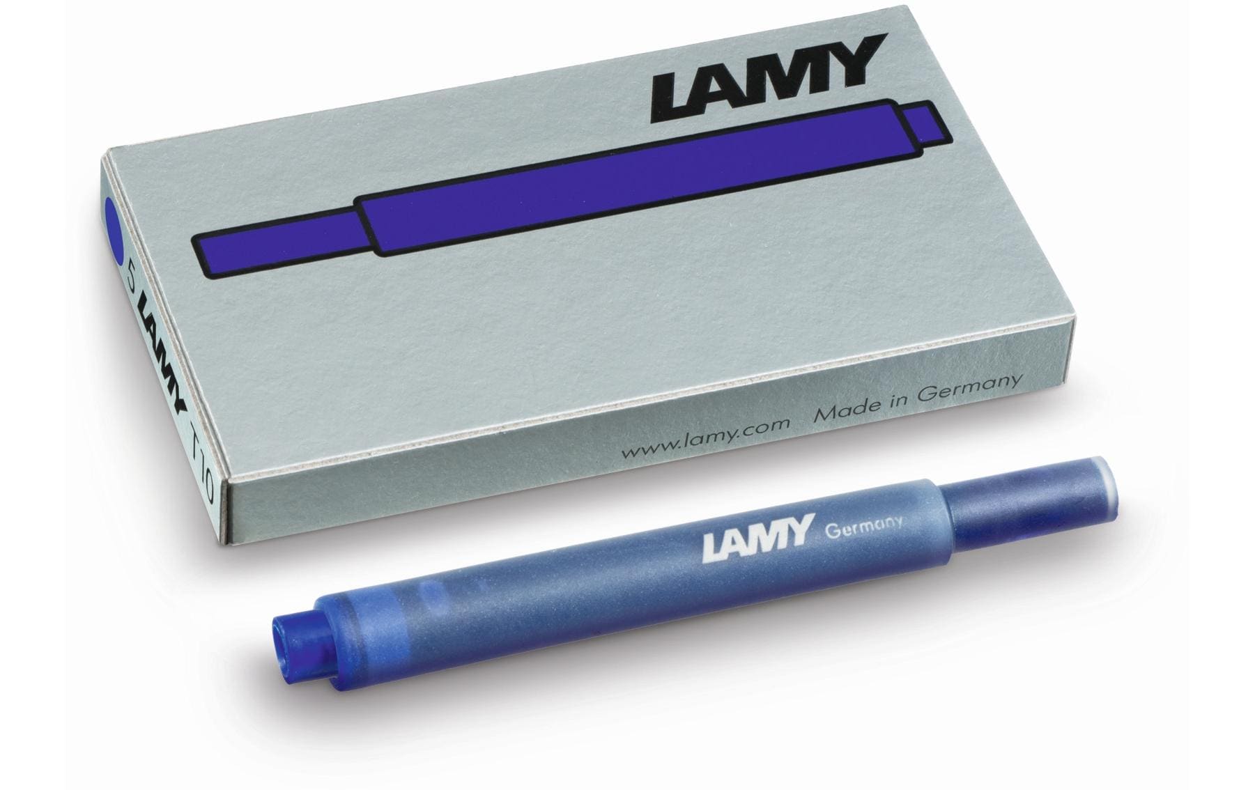 Lamy Tintenpatronen Grossraum T 10 – Blau, 5 Stk.
