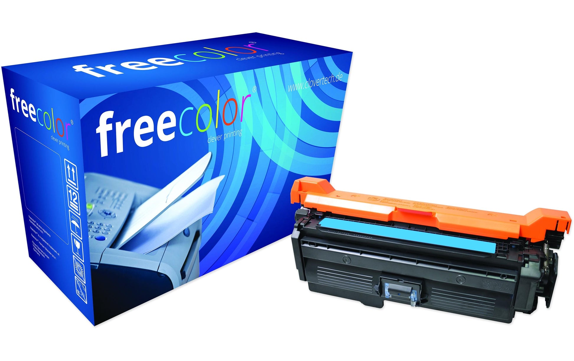 Freecolor Free Color – Toner CE260 – Cyan, 11000 Seiten – für HP Color LaserJet Enterprise CP 4025/4250/4350 und andere