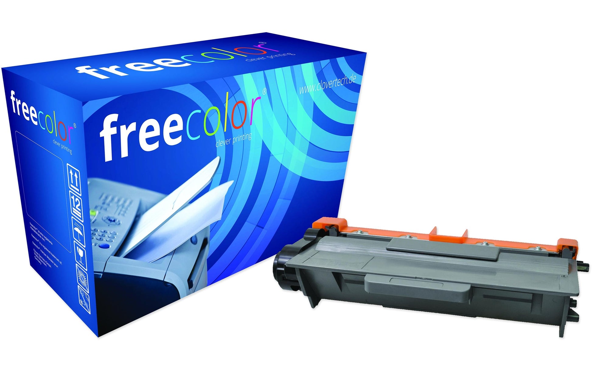 Freecolor Toner TN3390 – schwarz, 12000 Seiten – für Brother DCP-8250 DN/HL-6180 DW/HL-6180 DWT und andere