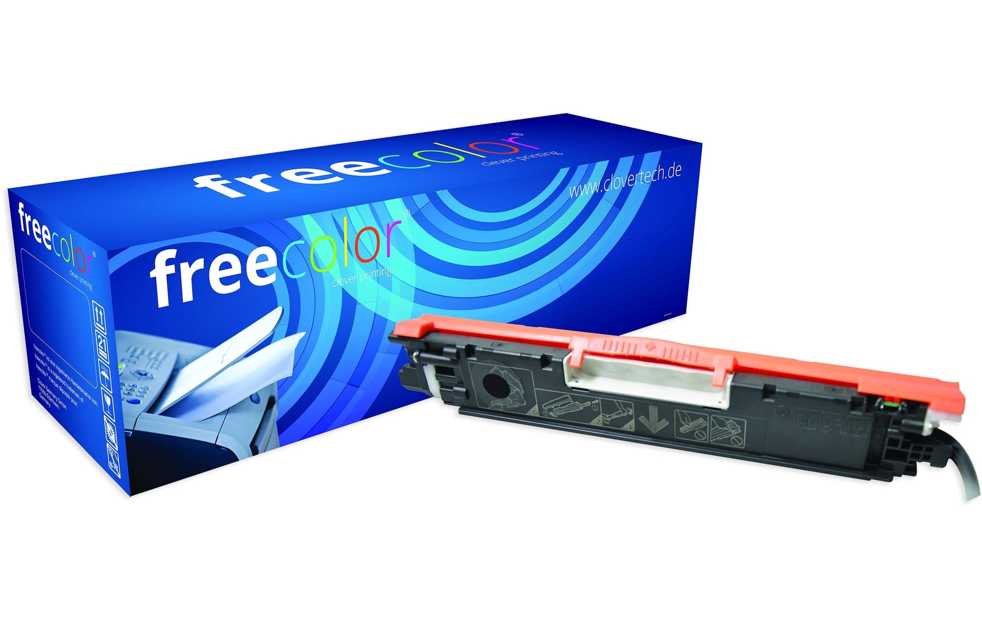 Freecolor CE310 (CE310A) Schwarz Toner – Kompatibel – 1'200 Seiten – für HP LaserJet Pro M275/M175a/CP1025