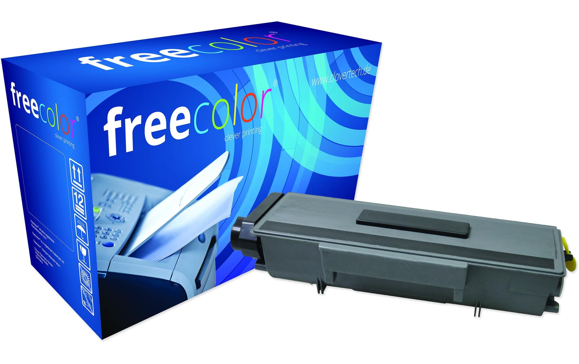 Freecolor TN3280 (TN3280-XXL) Schwarz Toner – Kompatibel XXL – 12'000 Seiten – für Brother HL-5340 u. a.