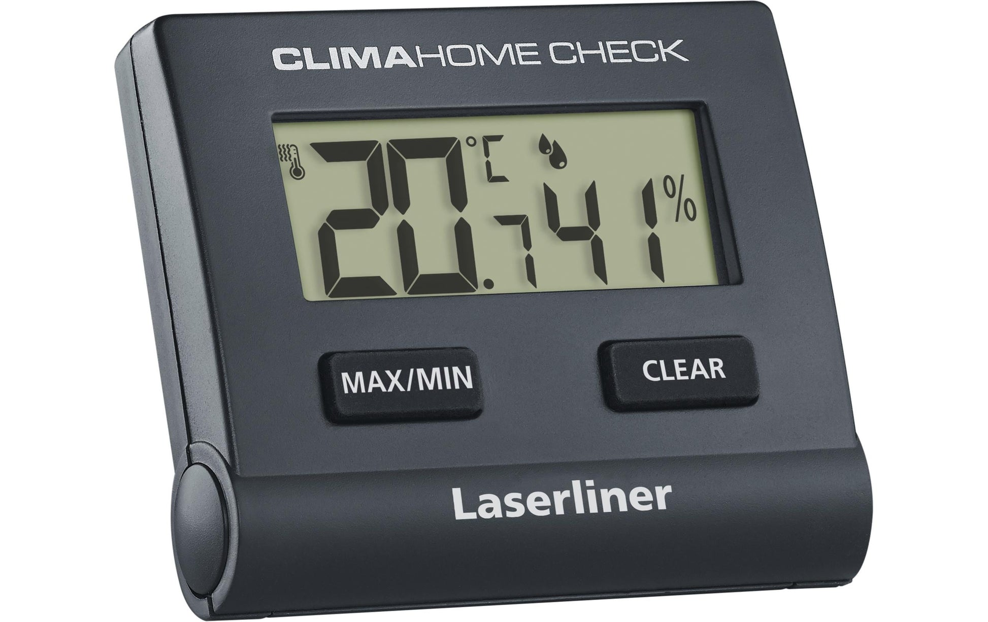 Laserliner ClimaHome-Check Thermo-Hygrometer (Handgerät) – −9,9–60 °C, 20–95 %, Innen