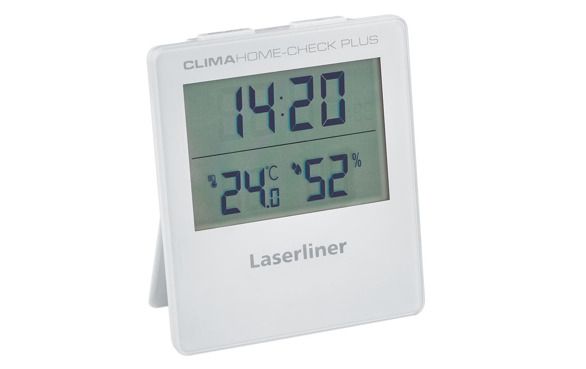 Laserliner Clima Home Check Plus Thermo-Hygrometer (Handgerät) – −9,9–50 °C, 20–80 %, Innen