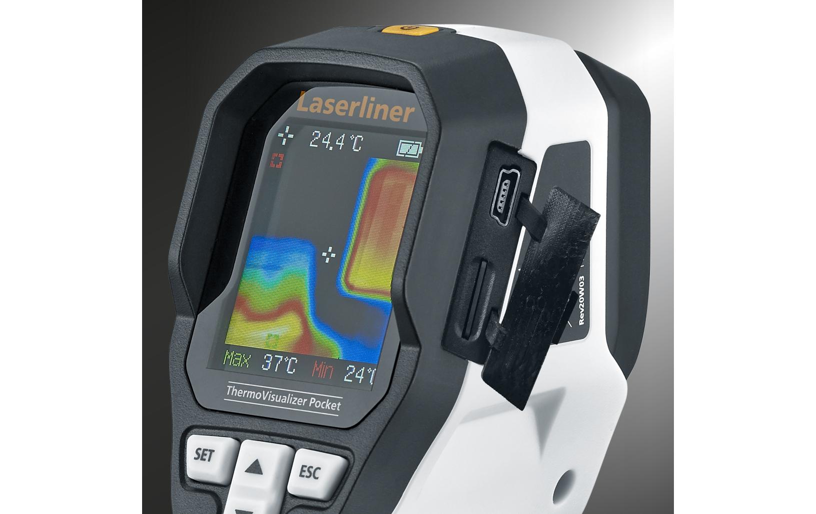 Laserliner ThermoVisualizer Pocket Wärmebildkamera – -20 bis +650 °C