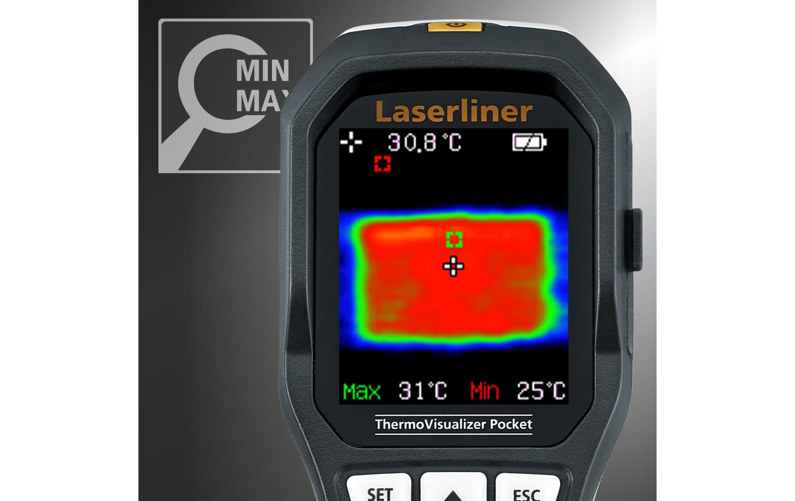 Laserliner ThermoVisualizer Pocket Wärmebildkamera – -20 bis +650 °C