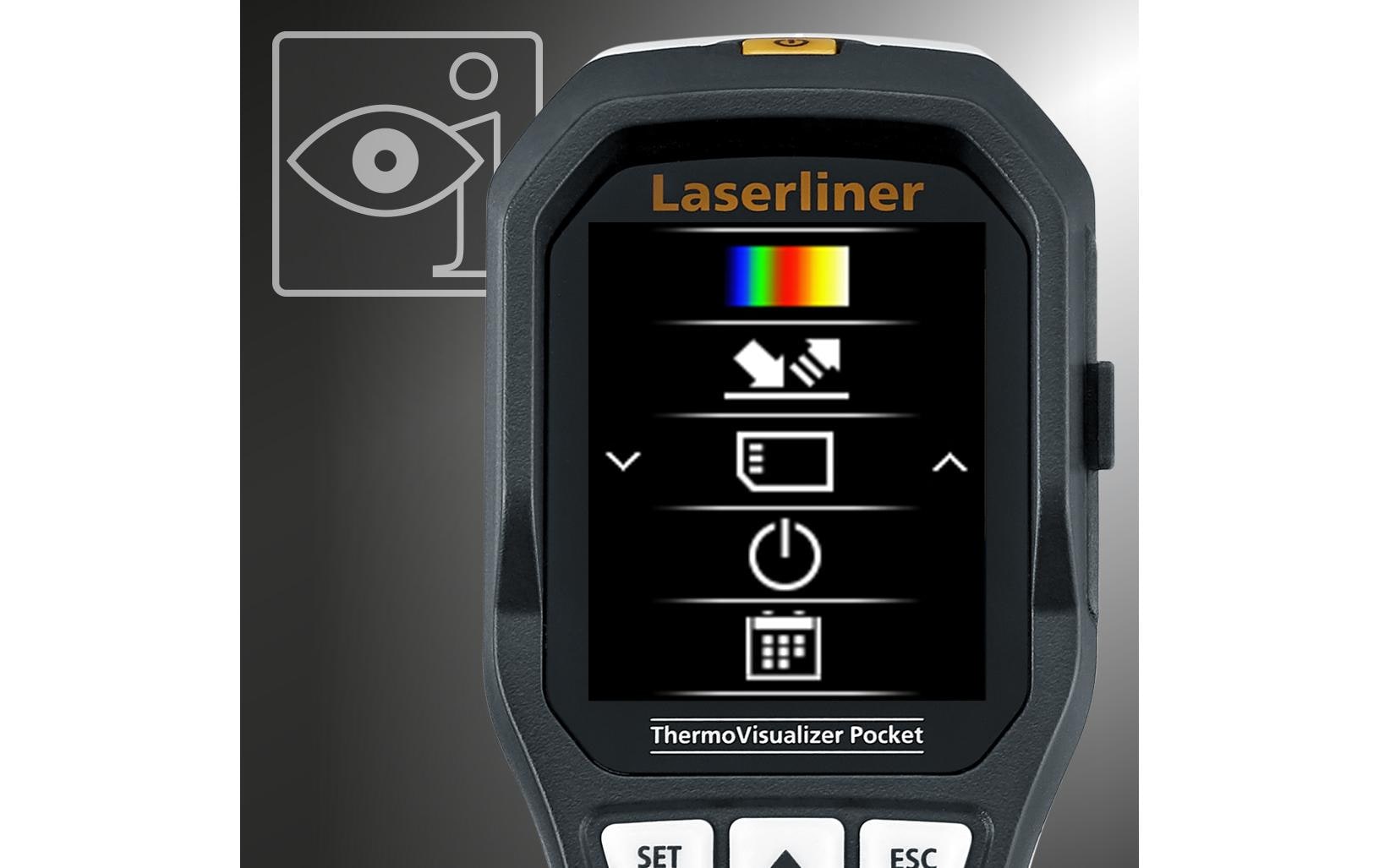 Laserliner ThermoVisualizer Pocket Wärmebildkamera – -20 bis +650 °C