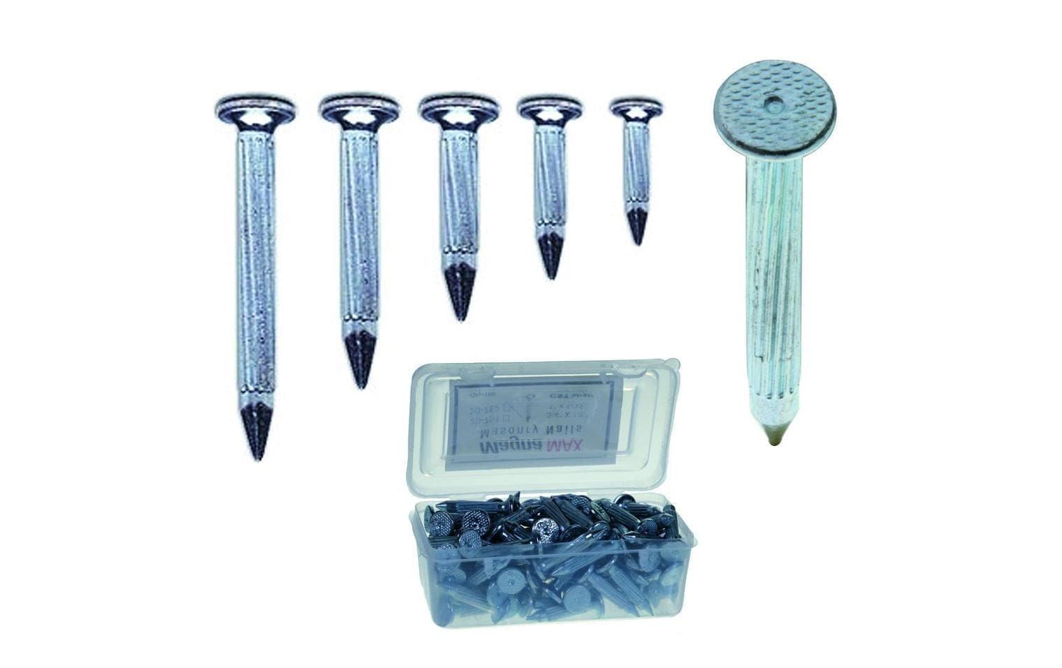 Laserliner Vermessungsnagel – 32 × 6,35 mm, Stahl