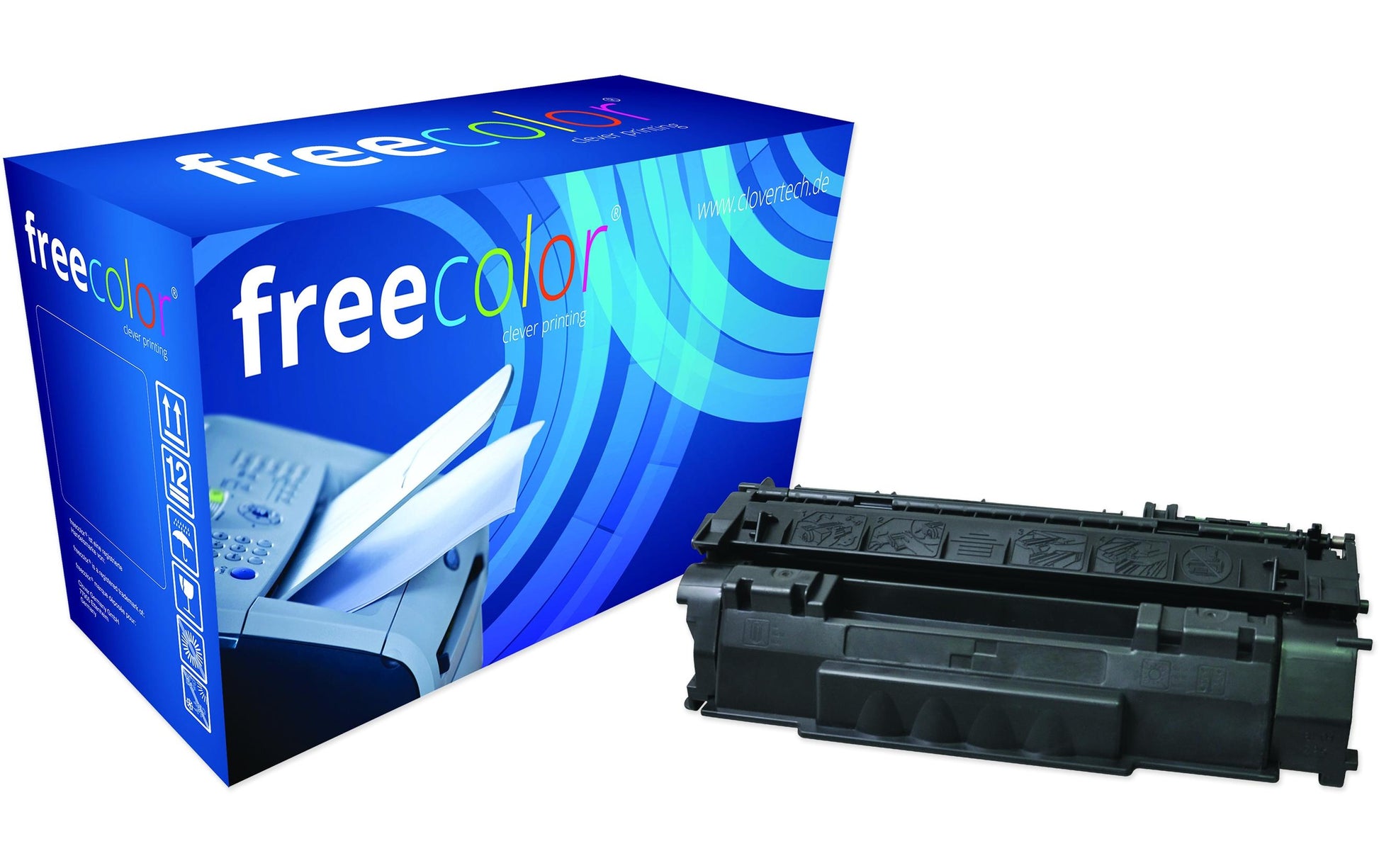 Freecolor Q5949A Schwarz Toner – Kompatibel – 2'500 Seiten – für HP LaserJet 3390/3392/1320 und andere