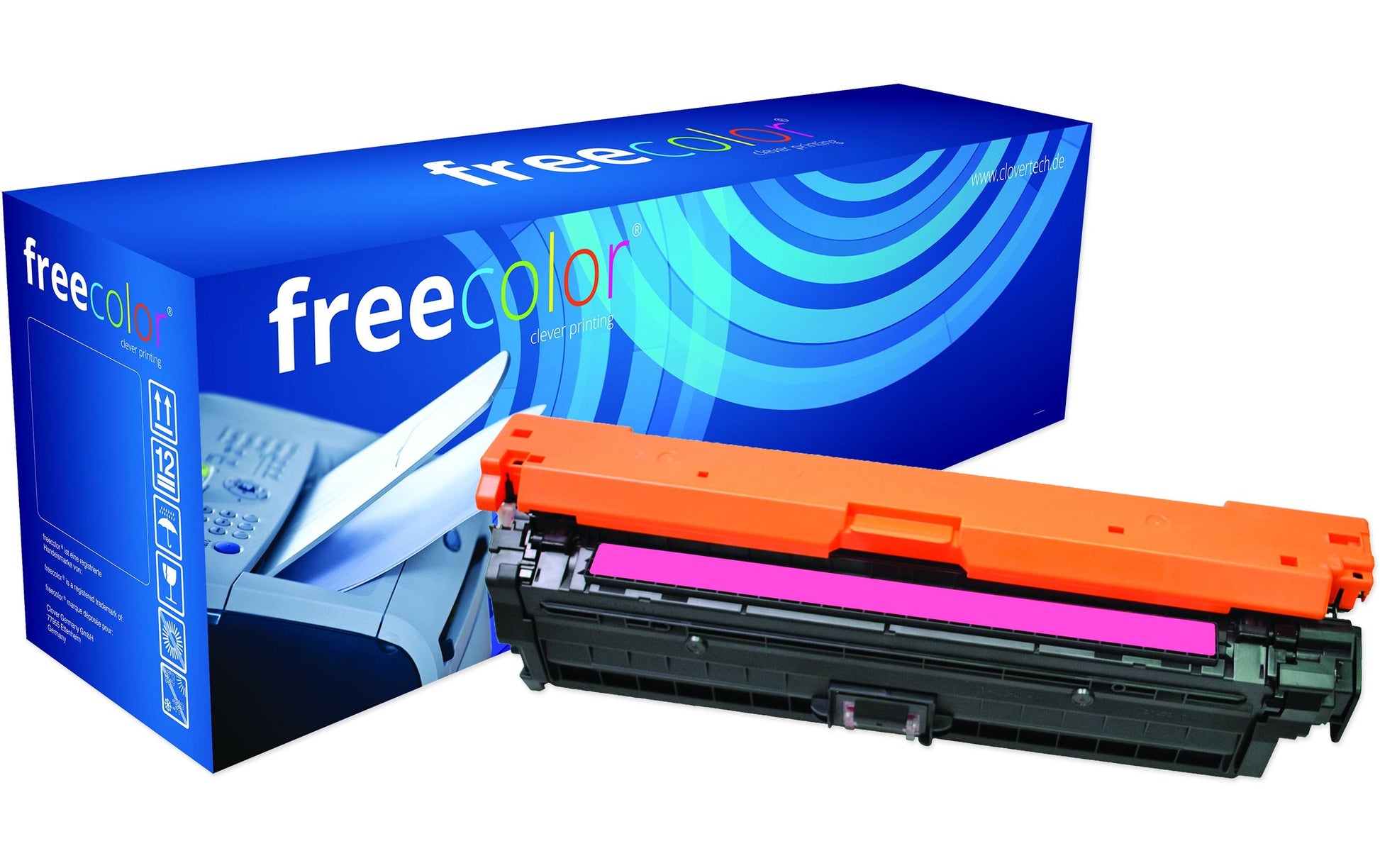 Freecolor Toner CE740 – Magenta, 7300 Seiten – für HP Color LaserJet CP 5225 DN