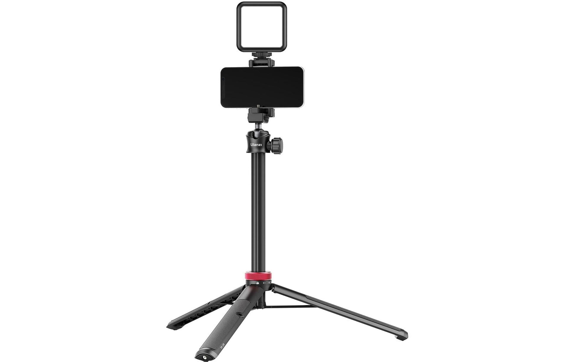 Ulanzi MT-44BK Mini-Stativ/Selfie-Stick – bis 109 cm – bis 1 kg – Schwarz