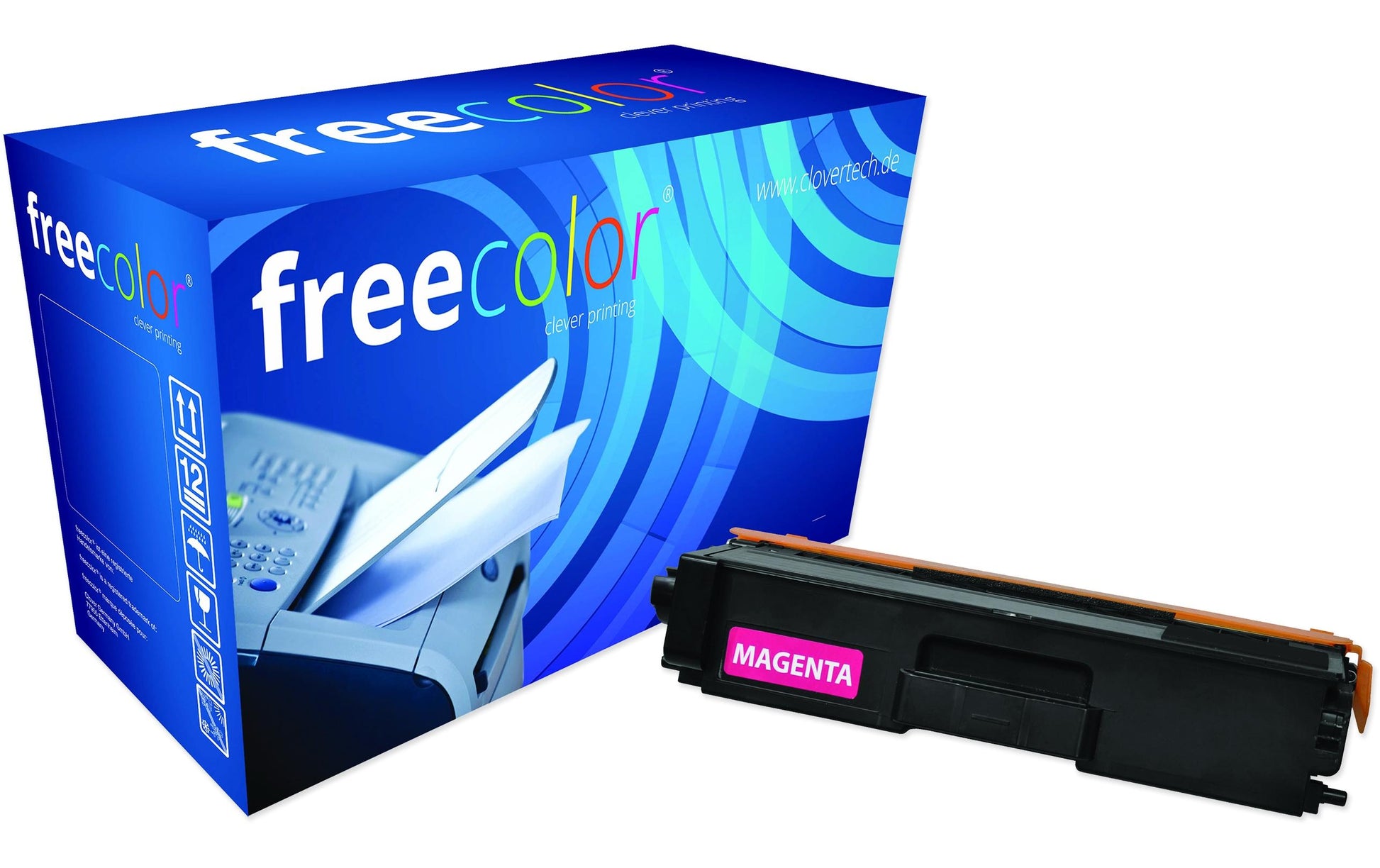 Freecolor TN326M Magenta Toner – Kompatibel – 3'500 Seiten – für Brother DCP-L8400CDN/DCP-L8450CDW und andere