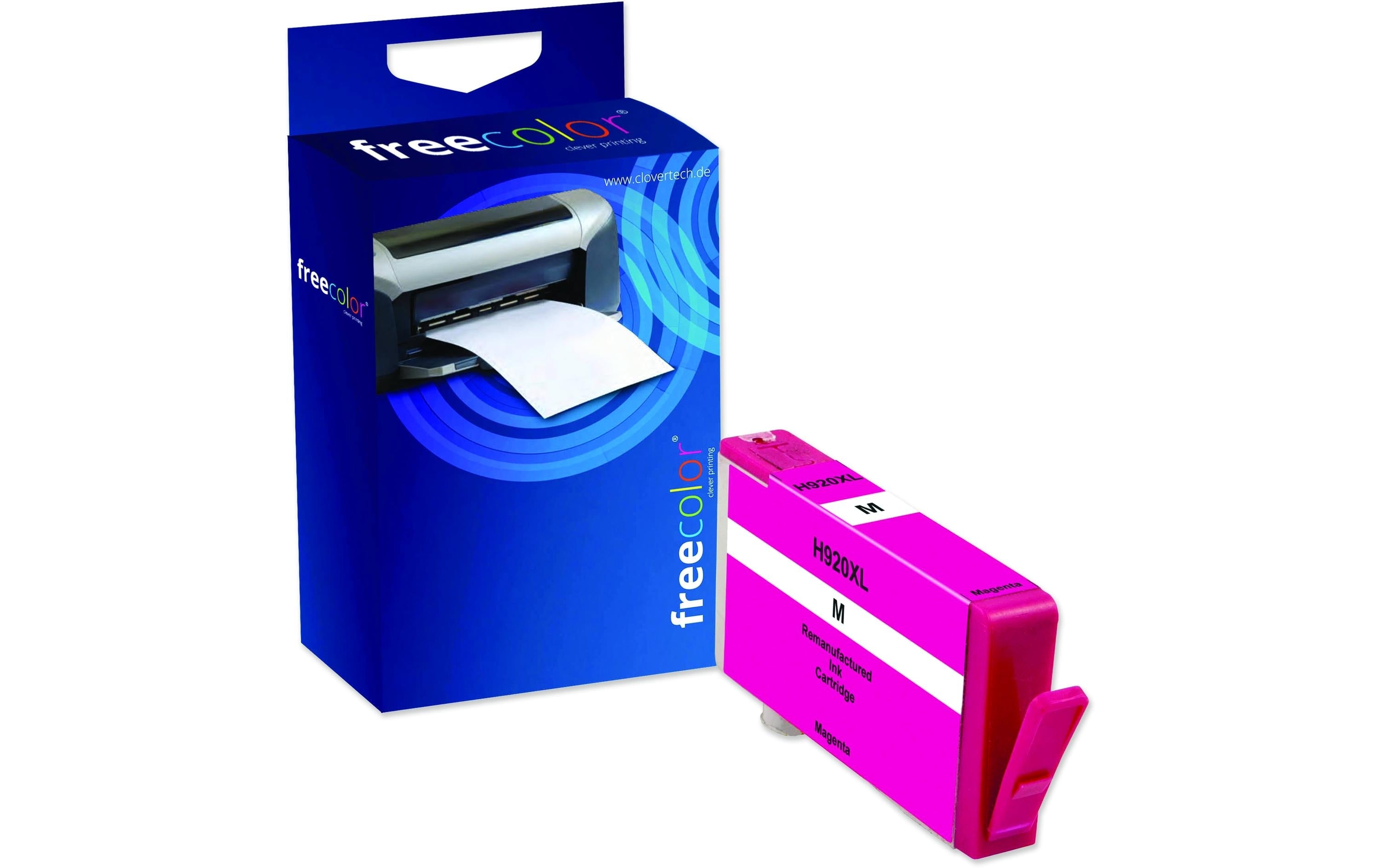 Freecolor Druckerpatrone – Tinte 920, Cyan, HP72AE-INK-FRC