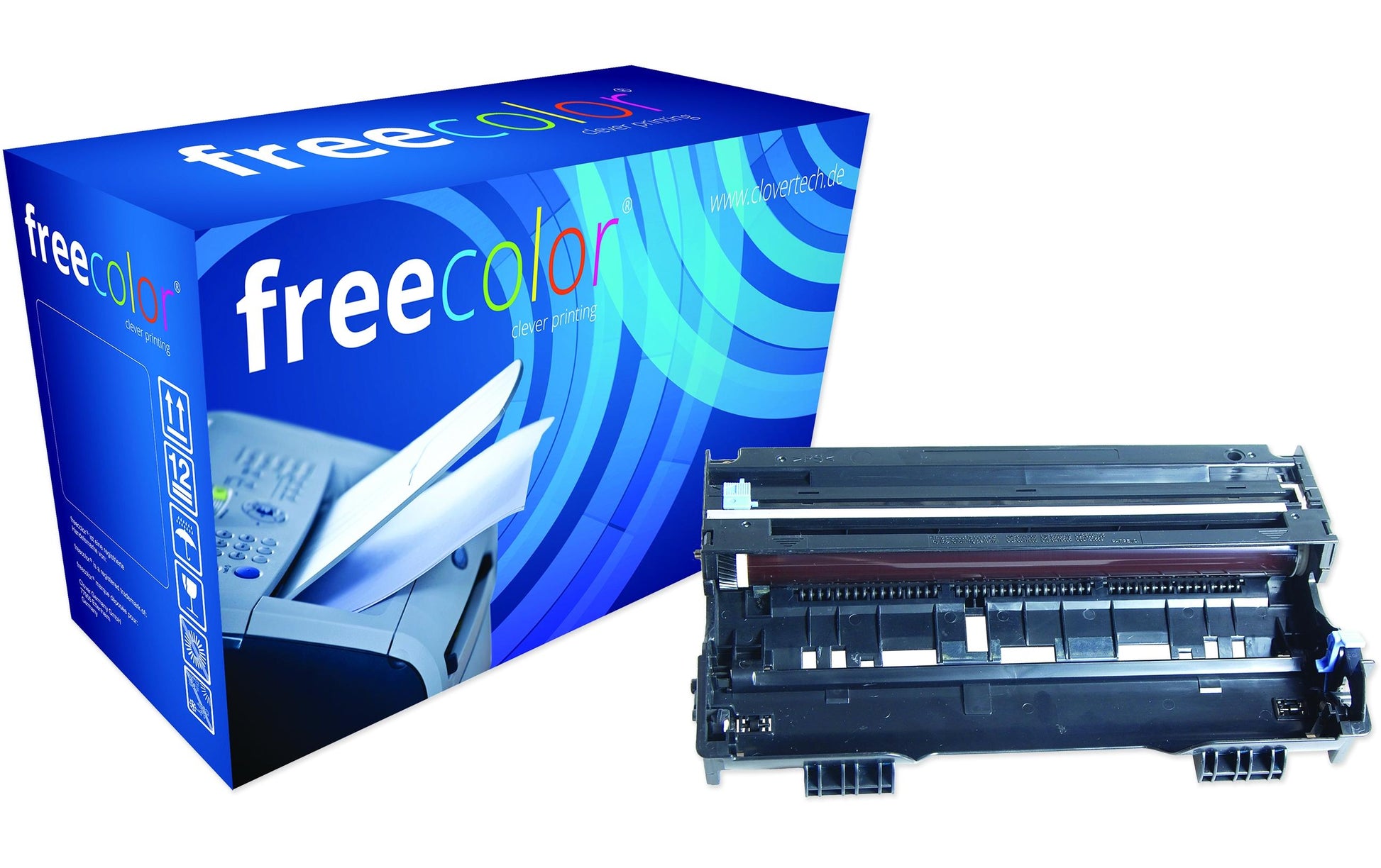 Freecolor Kompatible Bildtrommel Schwarz – bis zu 20'000 Seiten – für Brother HL-1230/1240/1250 und andere
