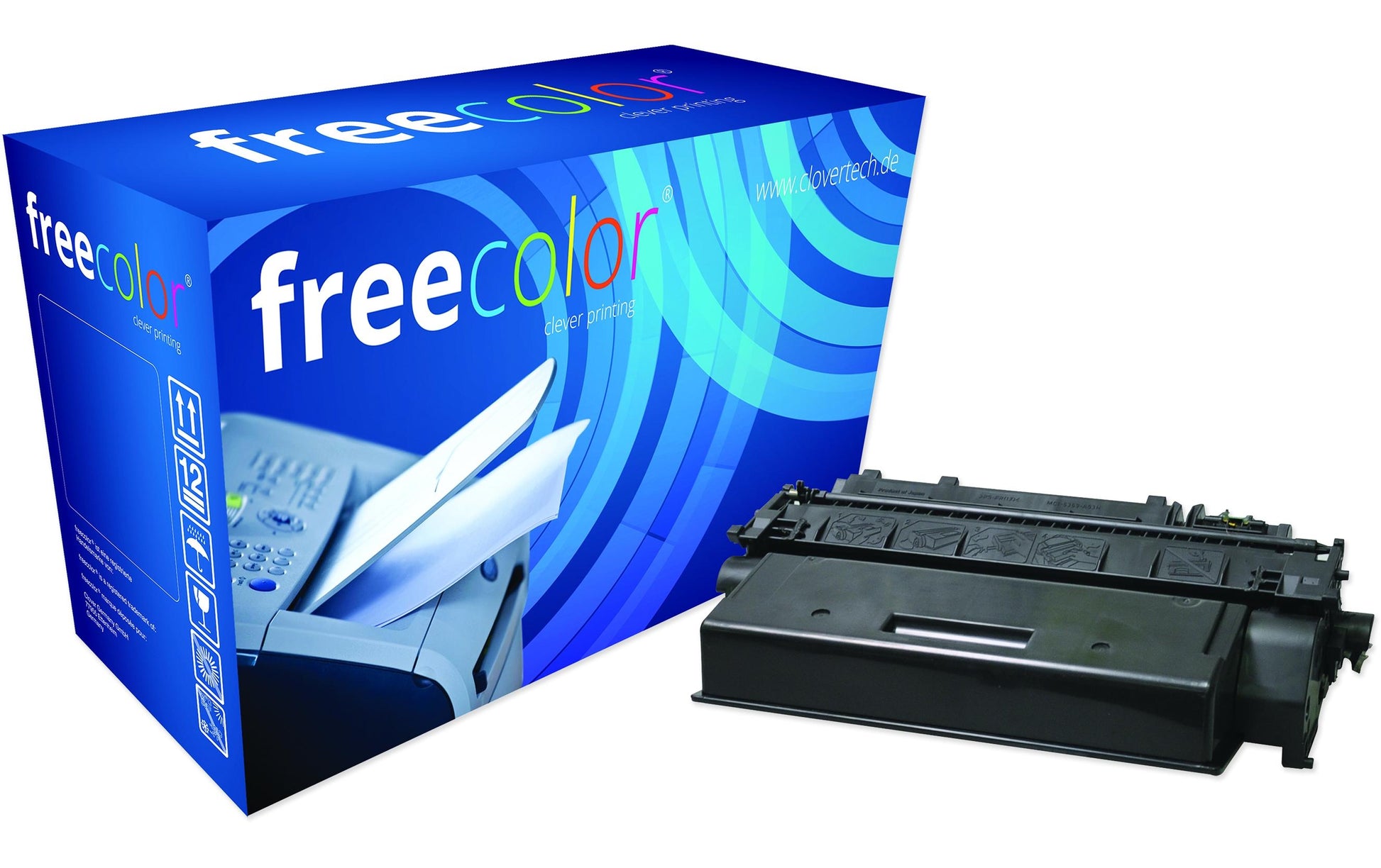 Freecolor 280X (CF280X-XXL) Schwarzer Toner – Kompatibel XXL – 10'000 Seiten – für HP LaserJet Pro 400