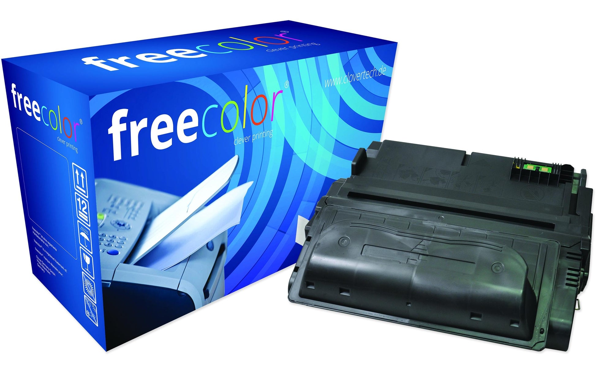 Freecolor Toner Q1338 – Schwarz, 12000 Seiten – für HP LaserJet 4200