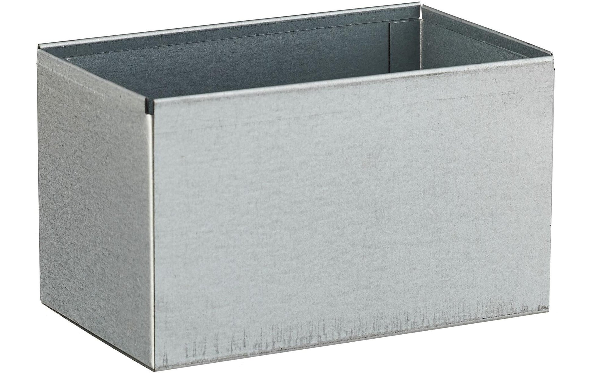 Relaxdays Wandaschenbecher – 0,8 l – Metall, quadratisch – schwarz