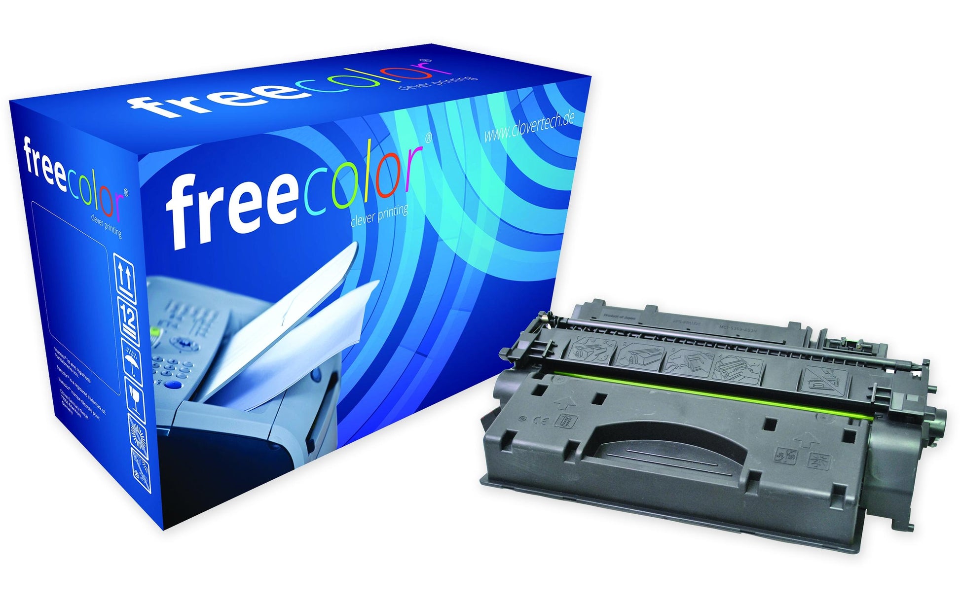 Freecolor CF280 (CF280X) Schwarz Toner – Kompatibel – 6'900 Seiten – für HP