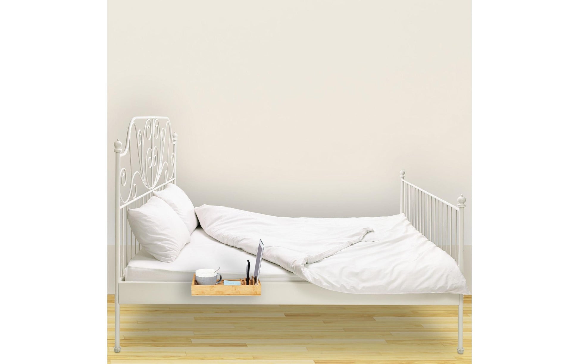 Relaxdays Aufbewahrungsbox – Bambus – Natur – 350 × 95 × 230 mm