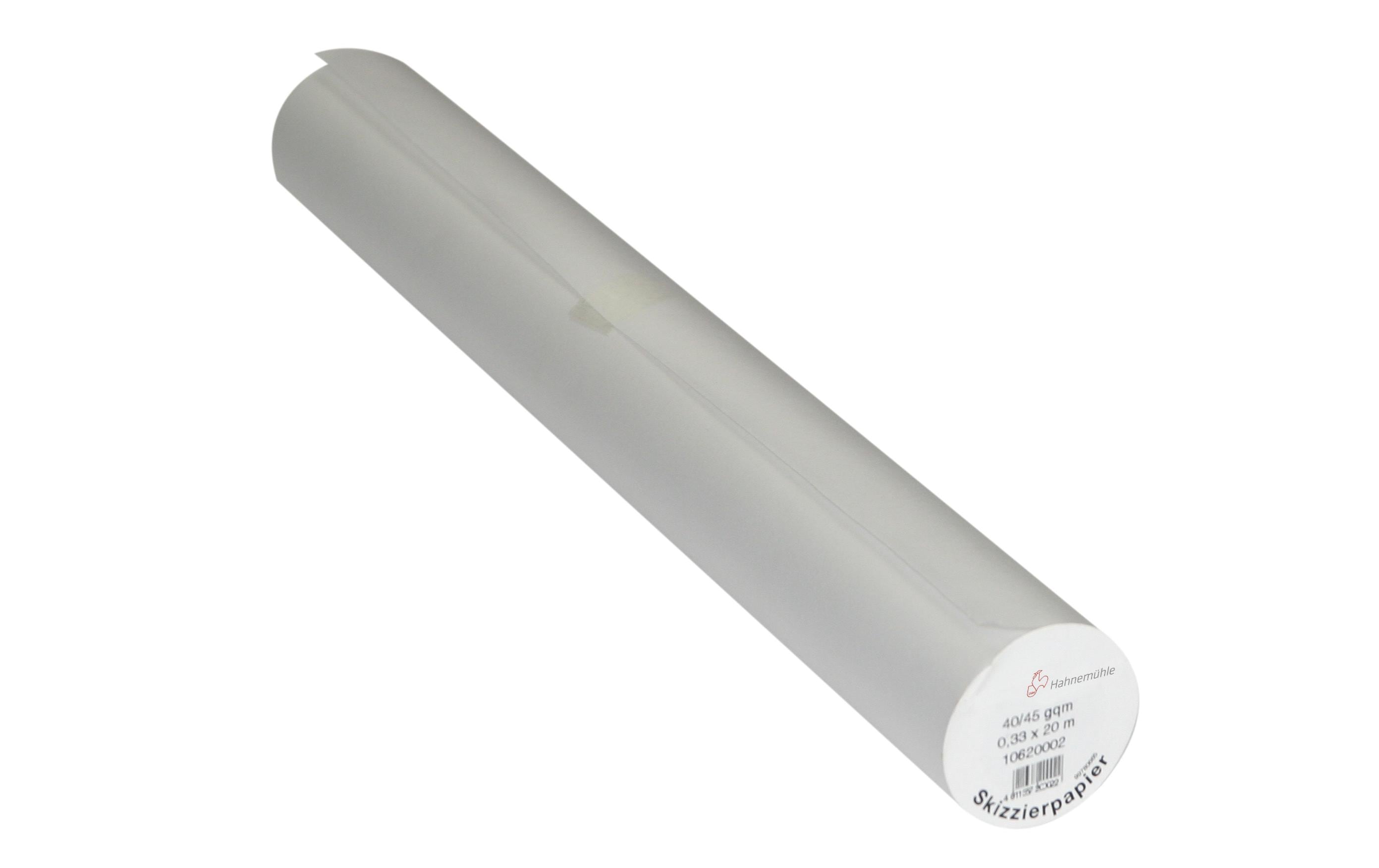 Hahnemühle Transparentpapier Rolle – 33 cm × 50 m, 40–45 g/m²