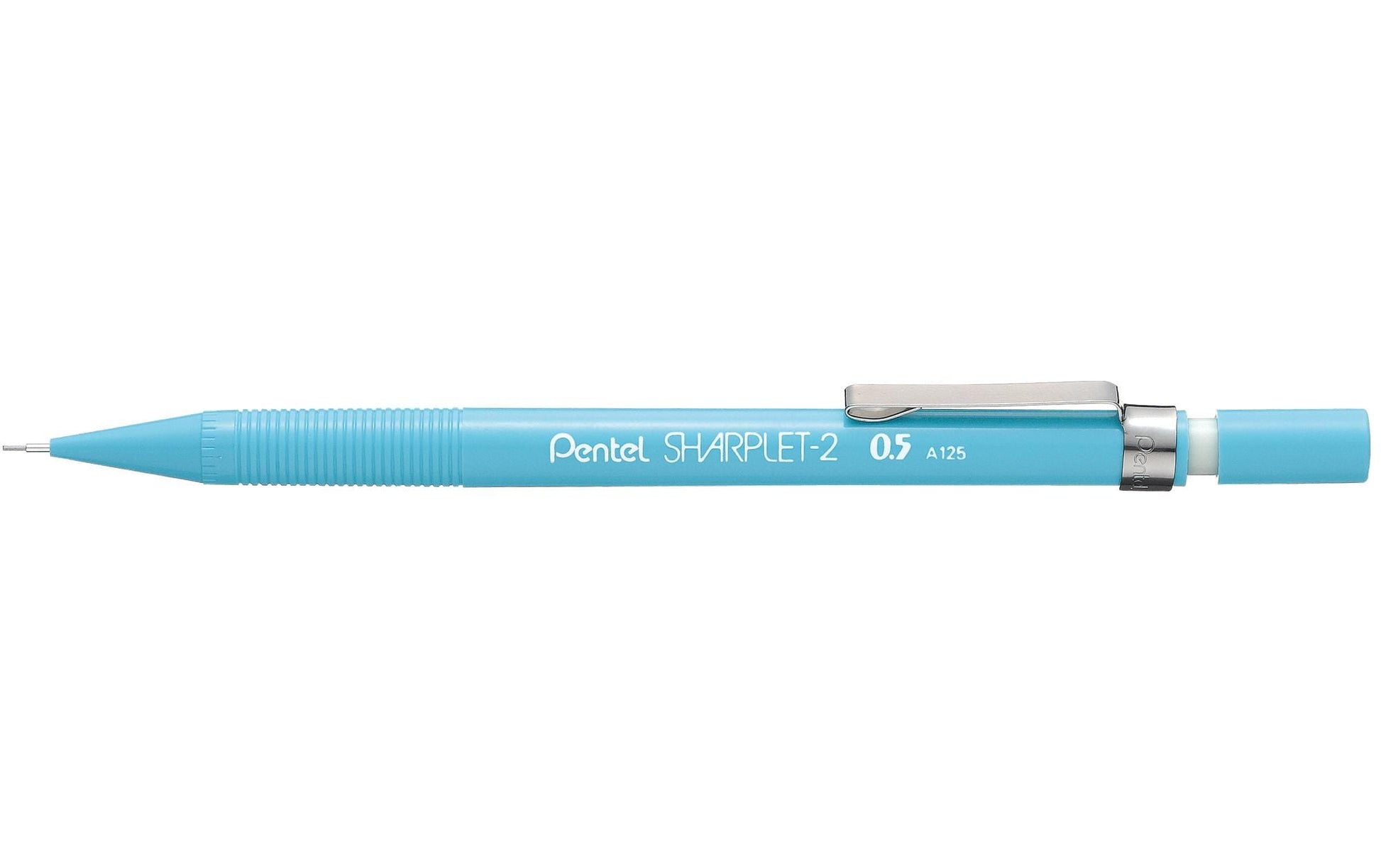 Pentel Sharplet-2 Druckbleistift – 0,5 mm, hellblau, mit Radierer