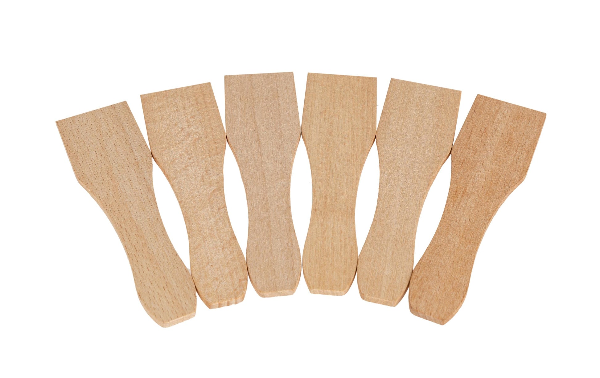 Furber. Furber – Kochspatel 6 Stk., 3,5 × 13,5 × 0,3 cm, Holz, Braun