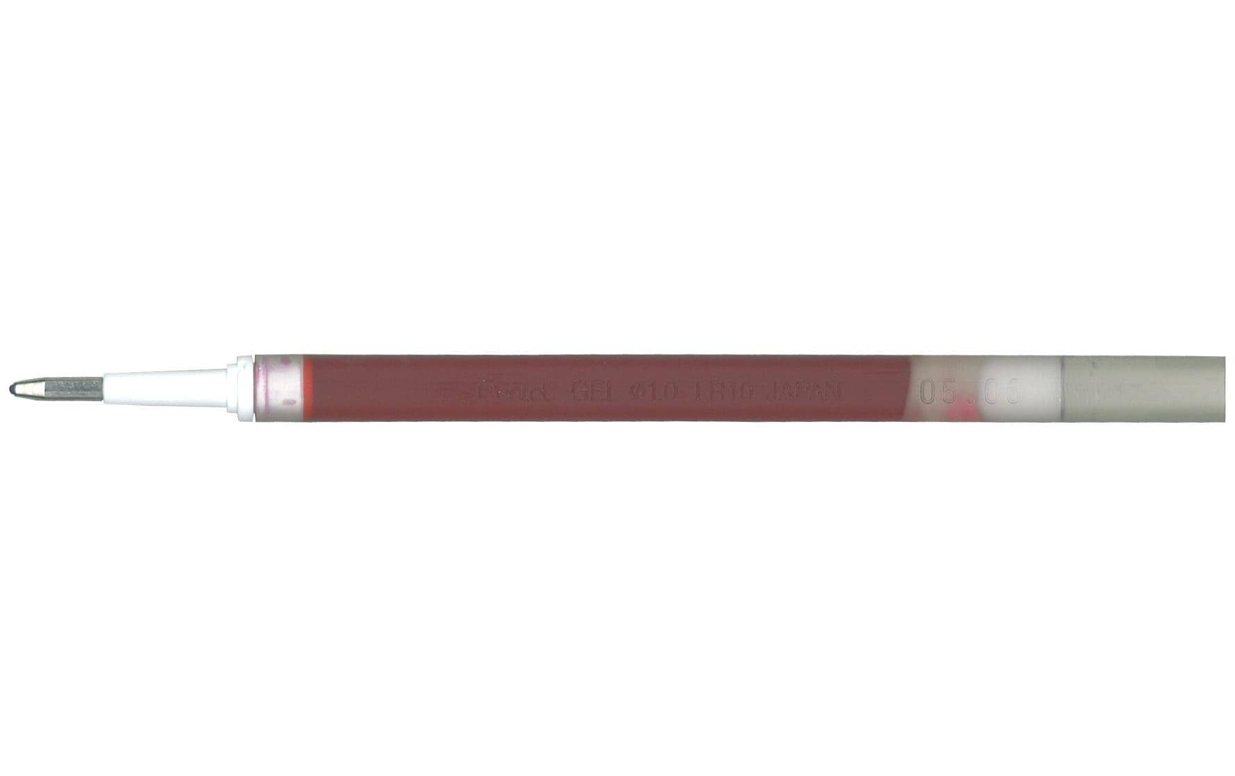 Pentel EnerGel Rollerpatrone für Roller (ausser BLN15, BLN17, BLN25, BLN27) – rot, 1 mm, geruchsarm