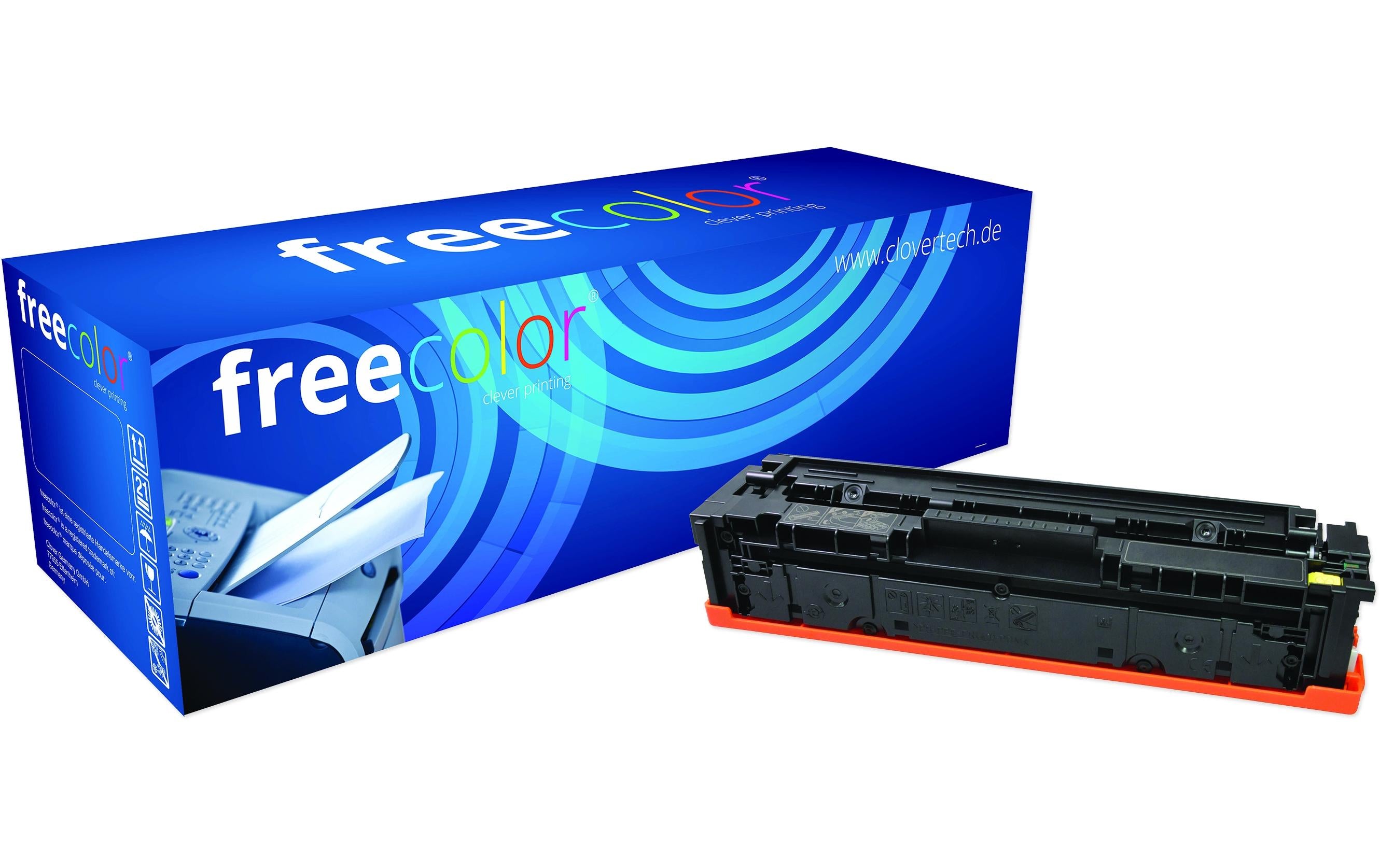 Freecolor Toner CF540 – Gelb, 1300 Seiten – für HP LaserJet Pro M254/MFP M280/281
