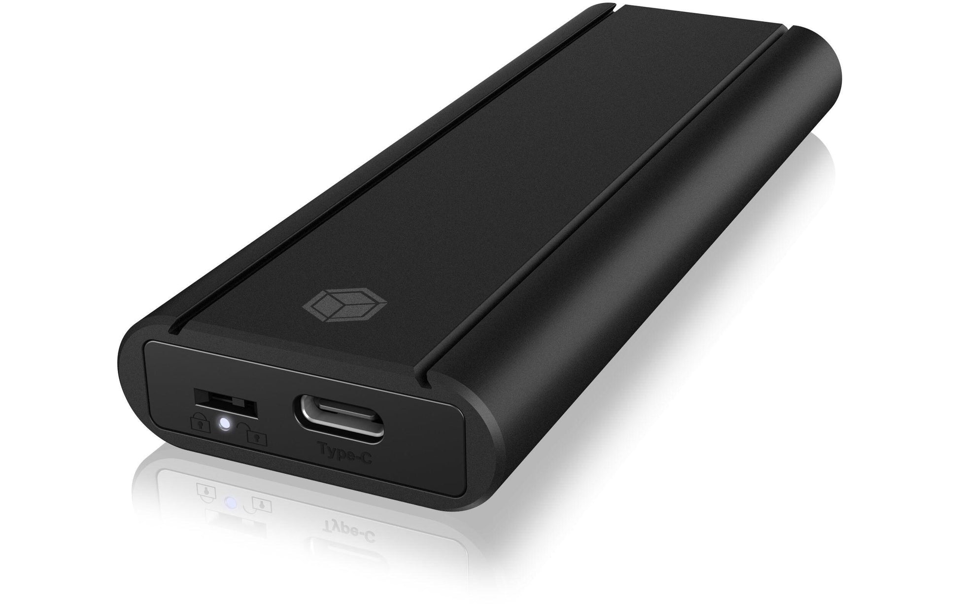 ICY BOX IB-1807MT-C31 – 1-Bay M.2 NVMe SSD-Gehäuse – USB 3.2 Gen 2, USB-C, für M.2 (30/42/60/80 mm)