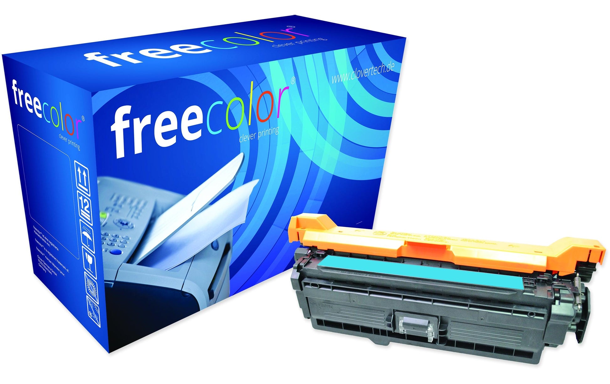 Freecolor CE401A Cyan Toner – Kompatibel XL – 11'000 Seiten – für HP M551/M575/M570