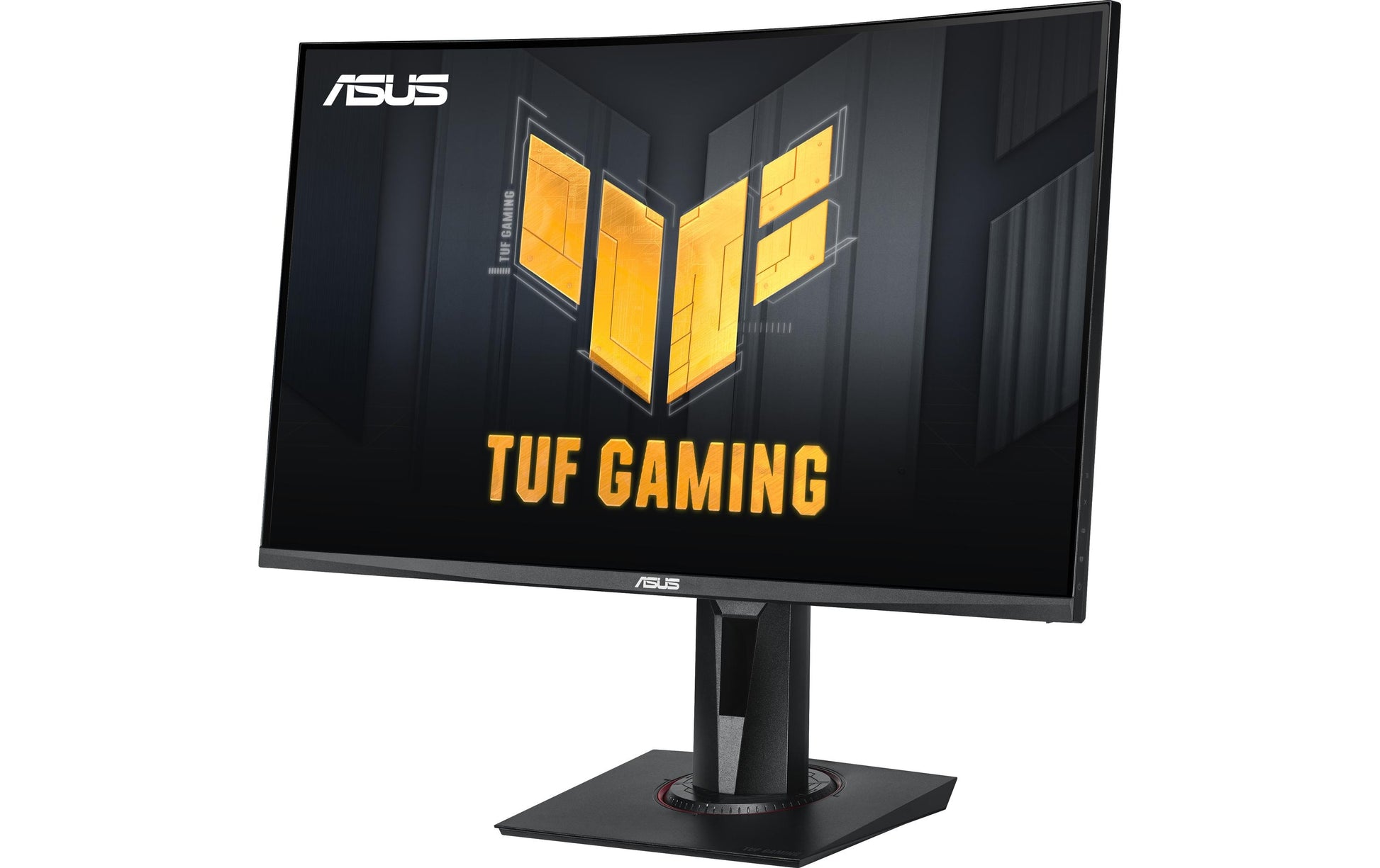 ASUS TUF Gaming VG27VQM – Monitor, 27", VA, 240 Hz, 350 cd/m², Gebogen, USB-Hub, VESA 100 × 100, Schwarz