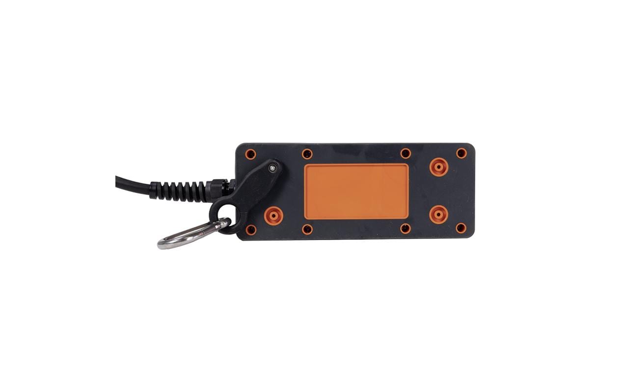 Steffen IP55 Professional Steckdosenleiste, 3×T25, 3 m, Klappdeckel – Rot