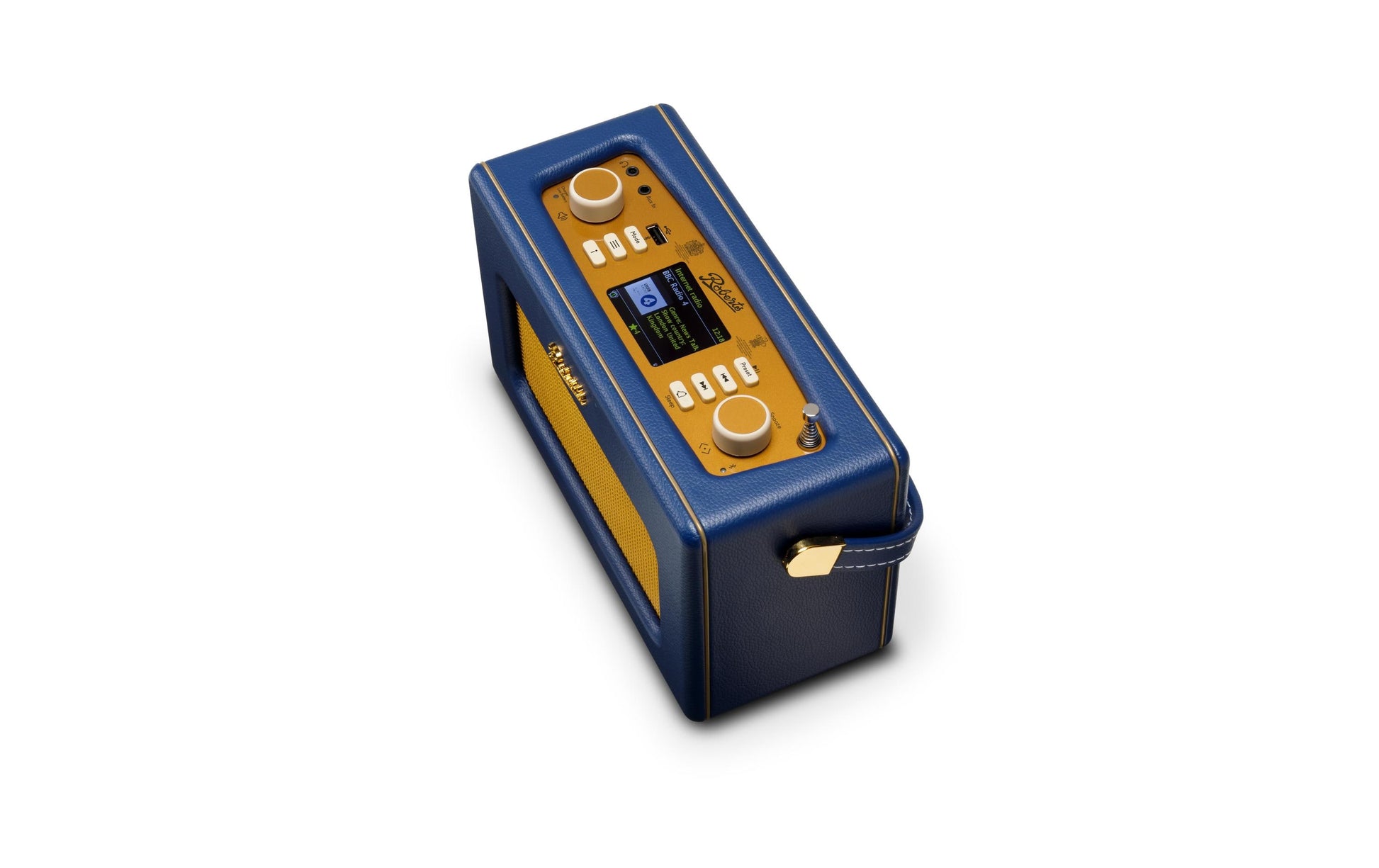Roberts Radio Roberts Revival iStream 3L – DAB-/Internetradio – Portabel – DAB+, UKW, Internetradio, Bluetooth – Dunkelblau