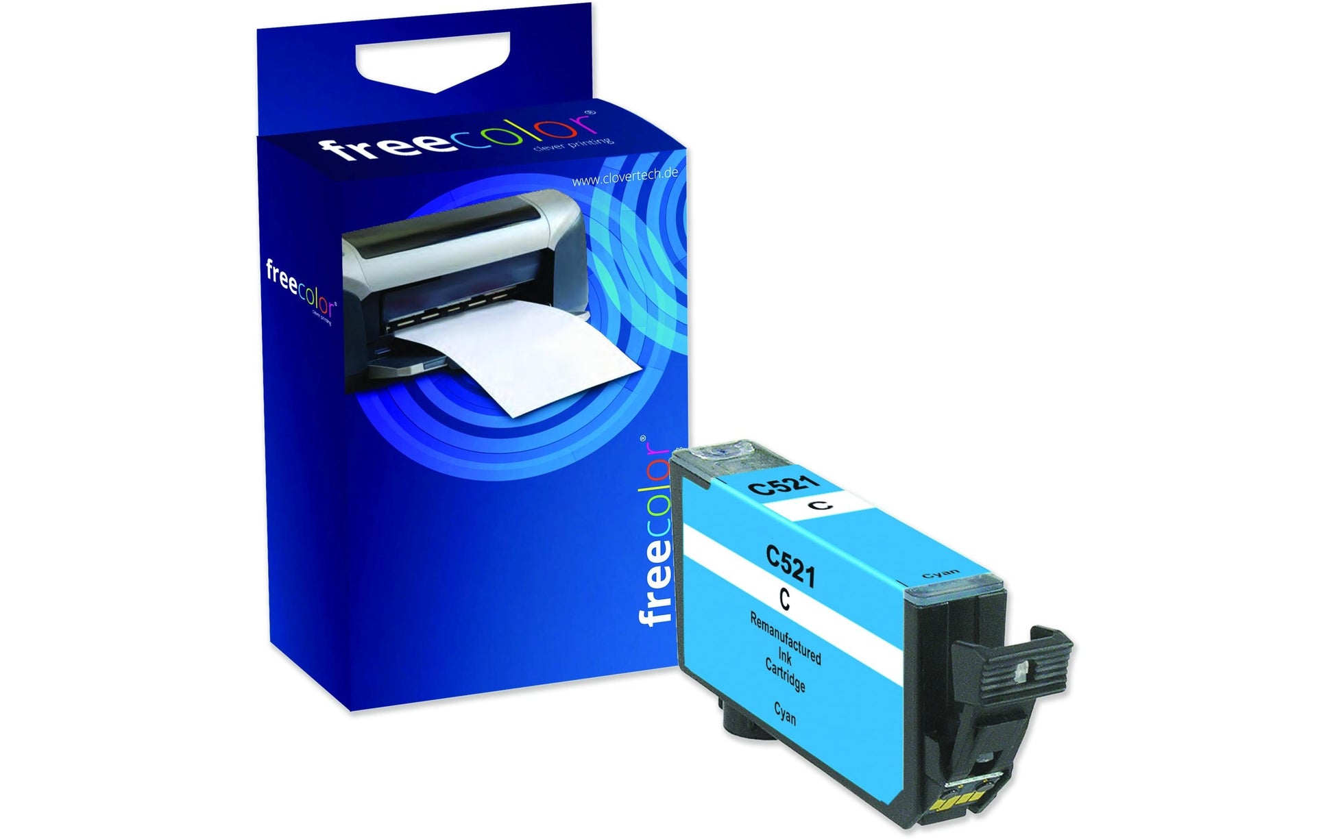 Freecolor CLI-521C – Cyan, Druckerpatrone