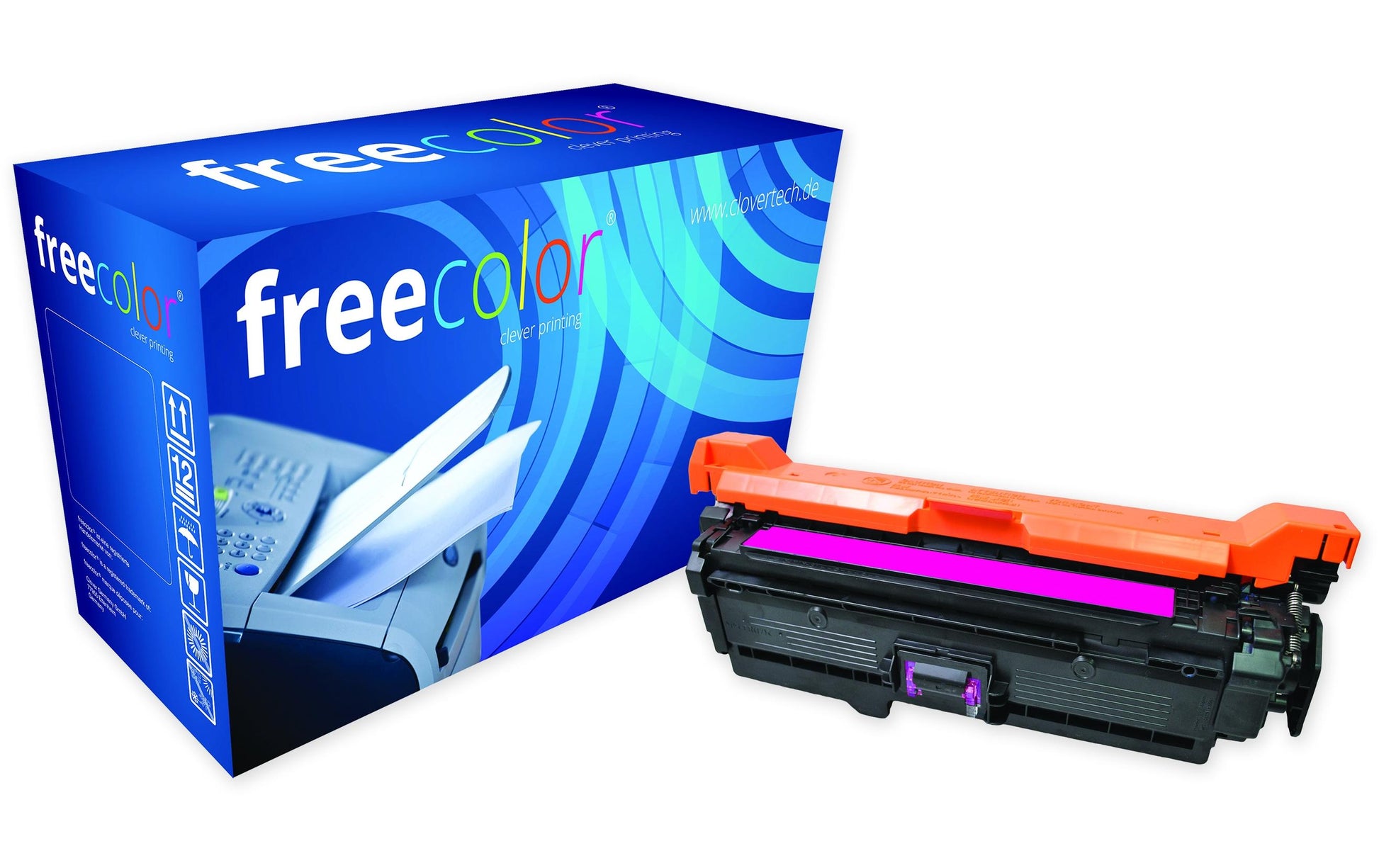 Freecolor Toner CE250 – Magenta, 7000 Seiten – für HP Color LaserJet CM3530/CP3525