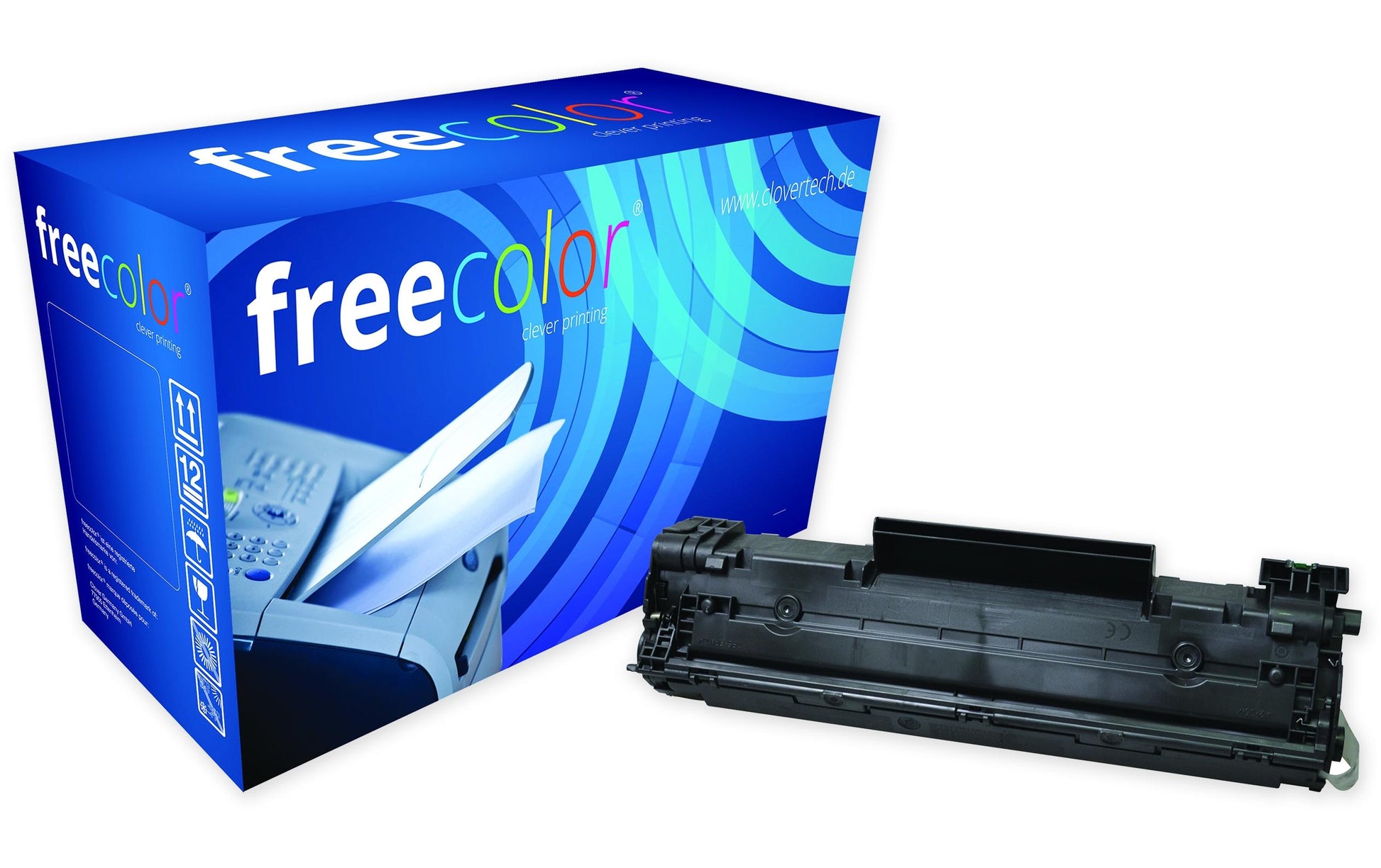 Freecolor 78A (CE278A) Schwarz Toner – Kompatibel – 2'100 Seiten – für HP LaserJet Pro P1606n/P1606DN/P1566