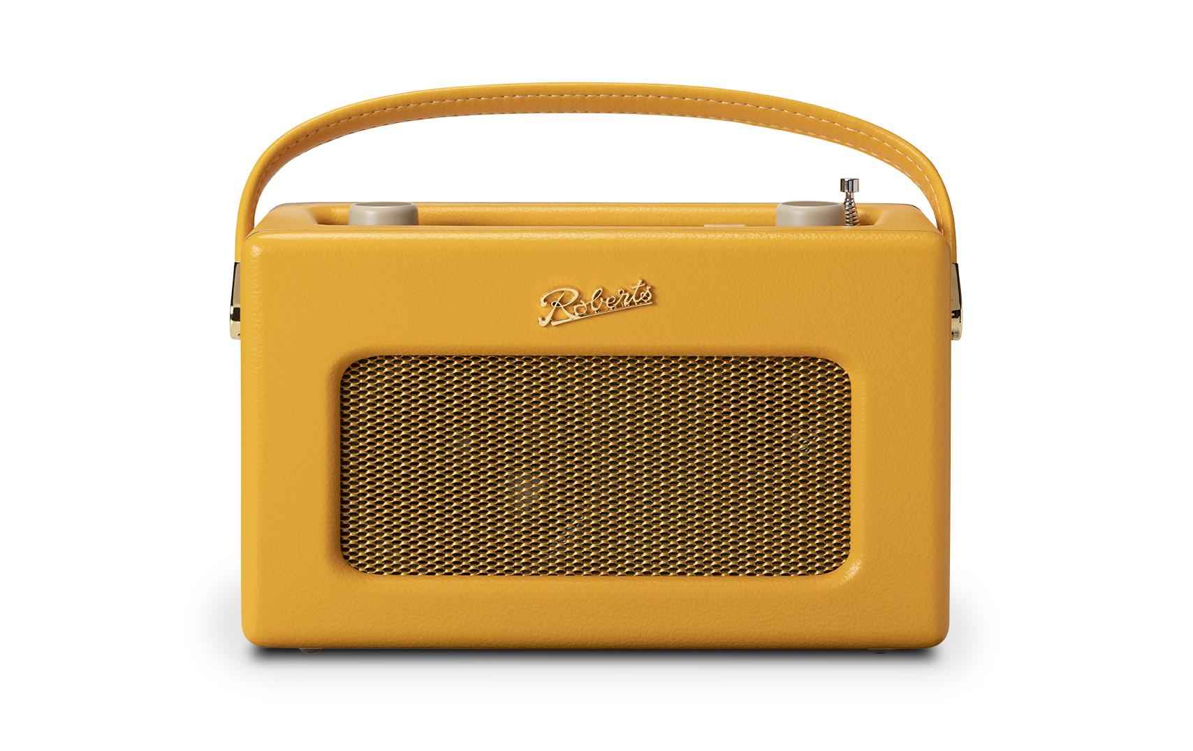 Roberts Radio Roberts Revival iStream 3L – DAB-/Internetradio – Portabel – DAB+, Akkubetrieb, Deezer, Alexa – Gelb