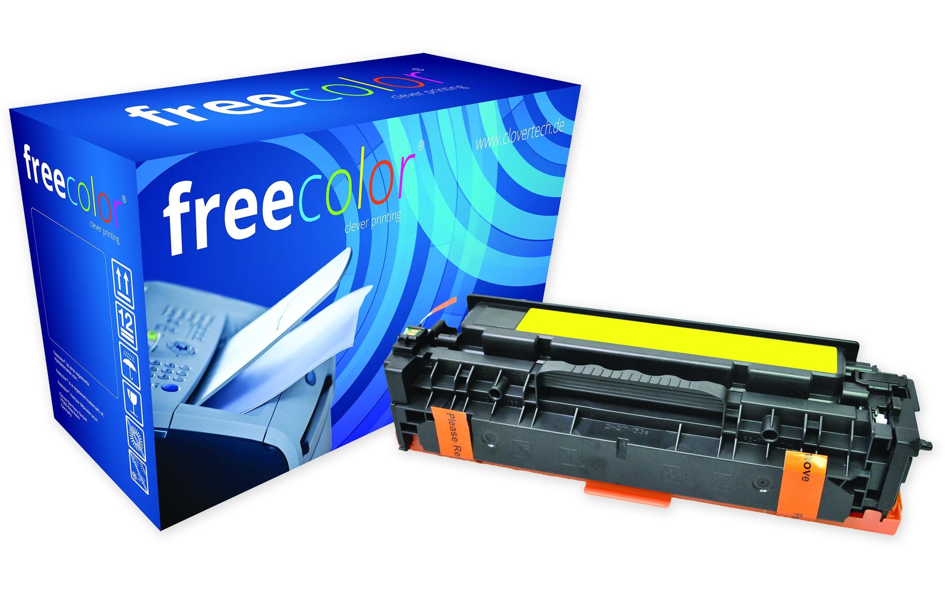 Freecolor M451Y-FRC (CE412A) Gelber Toner – Kompatibel – 2'600 Seiten – für HP LaserJet Pro M451/M475/M351