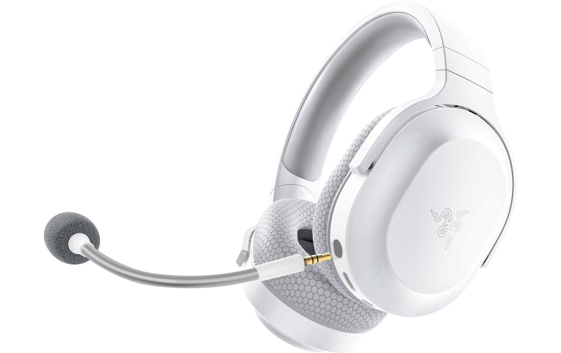 Razer Barracuda X – Gaming-Headset, Over-Ear – Bluetooth, Virtual 7.1, Abnehmbares Mikrofon – Weiss