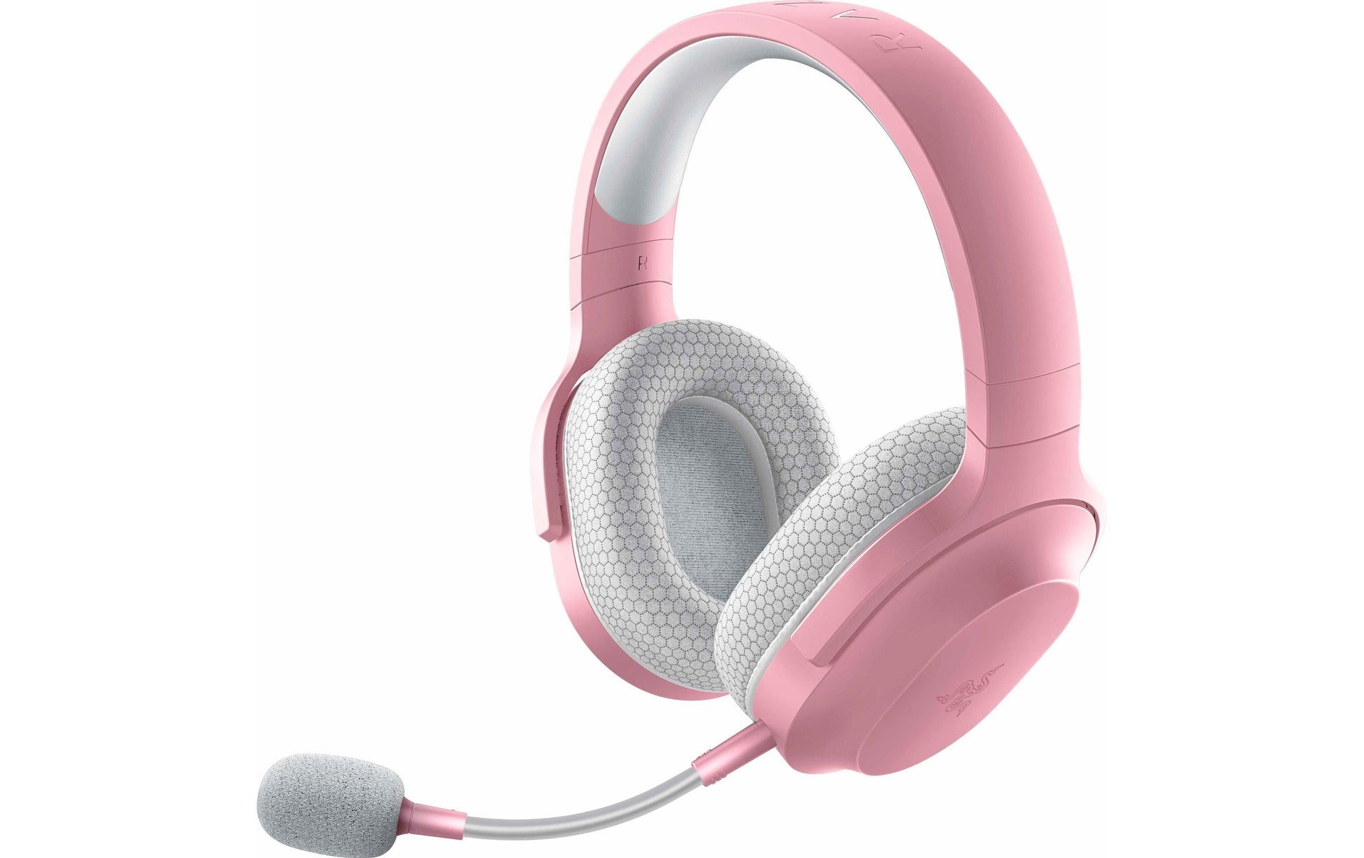 Razer Barracuda X Gaming-Headset – Over-Ear, Stereo, Kabel + BT, für PC, PS5, Switch, Rosa, BT 5.2