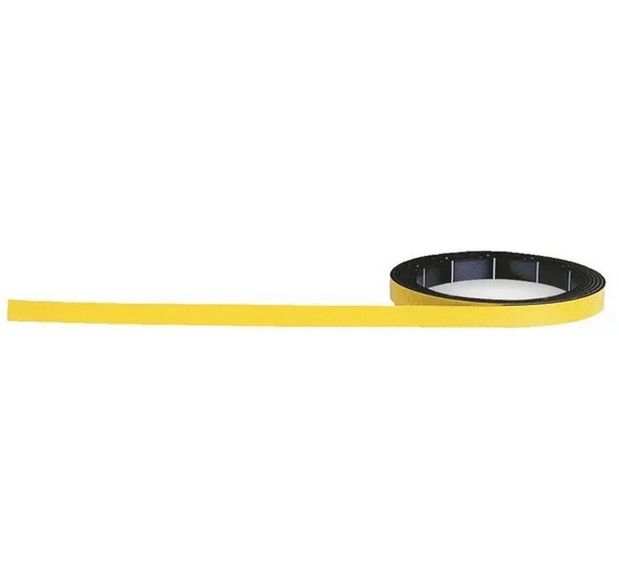 Magnetoplan Magnetband – Gelb – 5 mm × 1 m